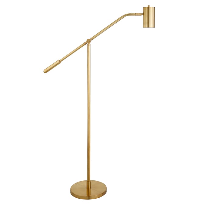 Hailey Home Willis 60-in Brass Floor Lamp in the Floor Lamps department at  Lowes.com