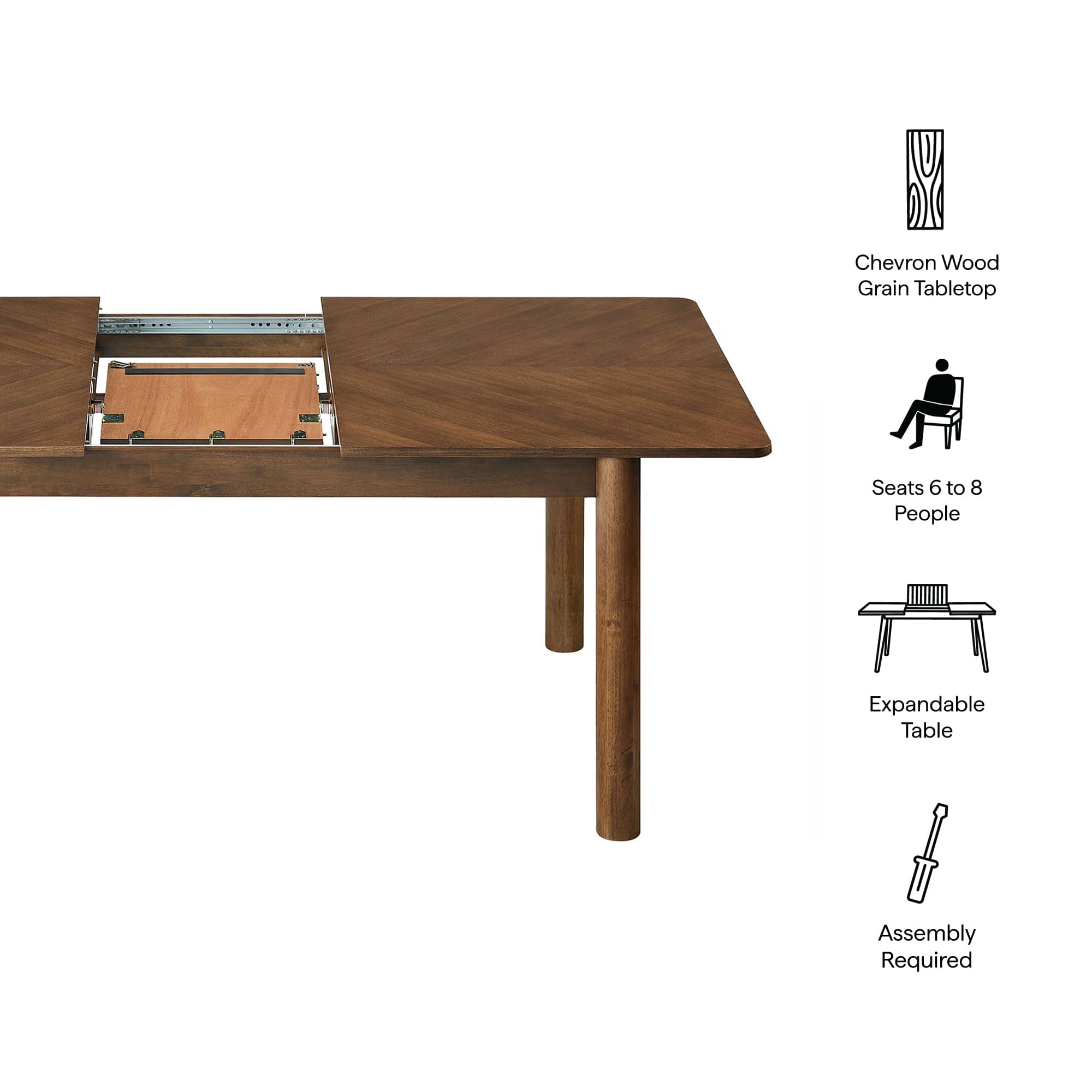 Modway EEI-7464-WAL Dining-Tables - View #2