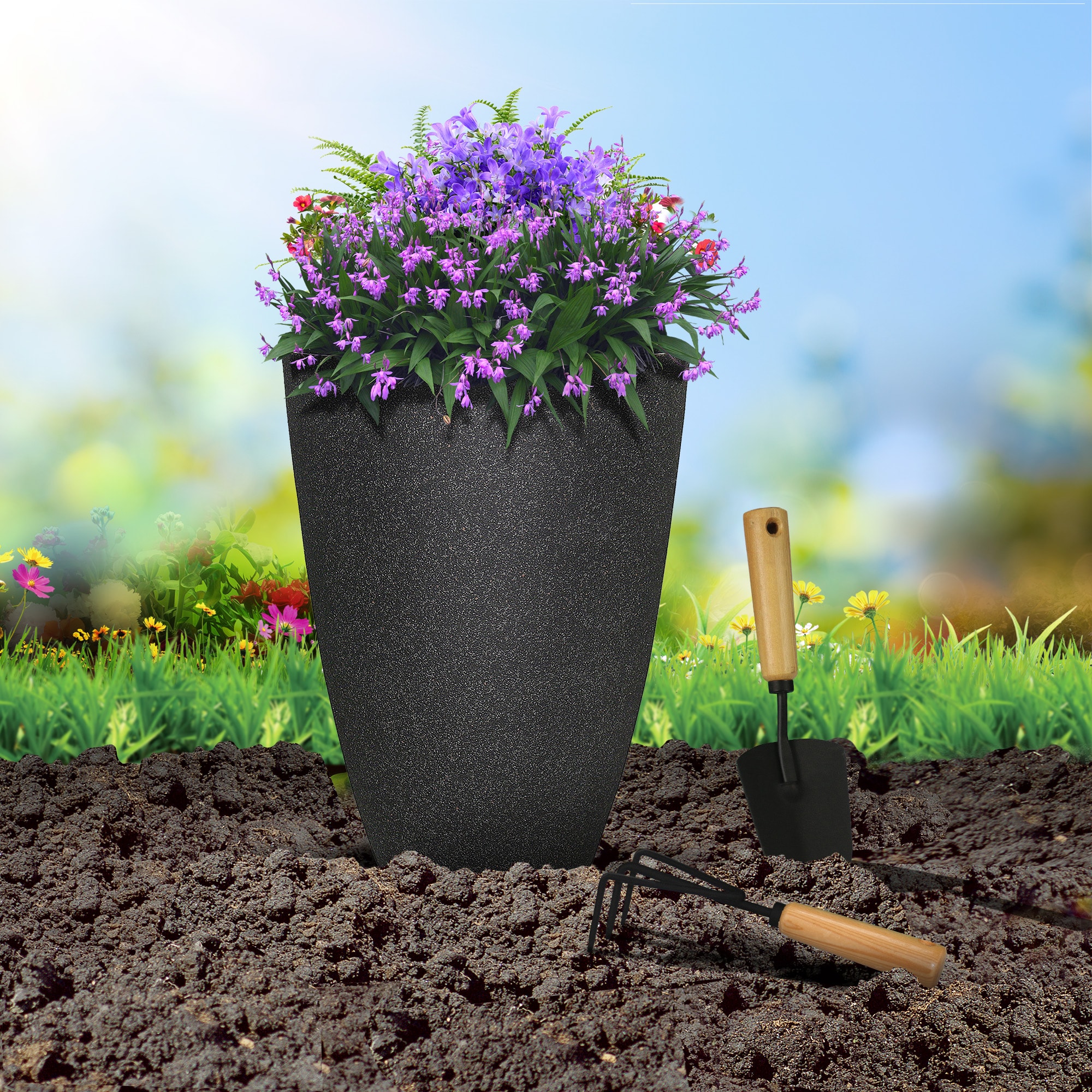 allen + roth PLC2016SKG Planter-Window-Box - View #3