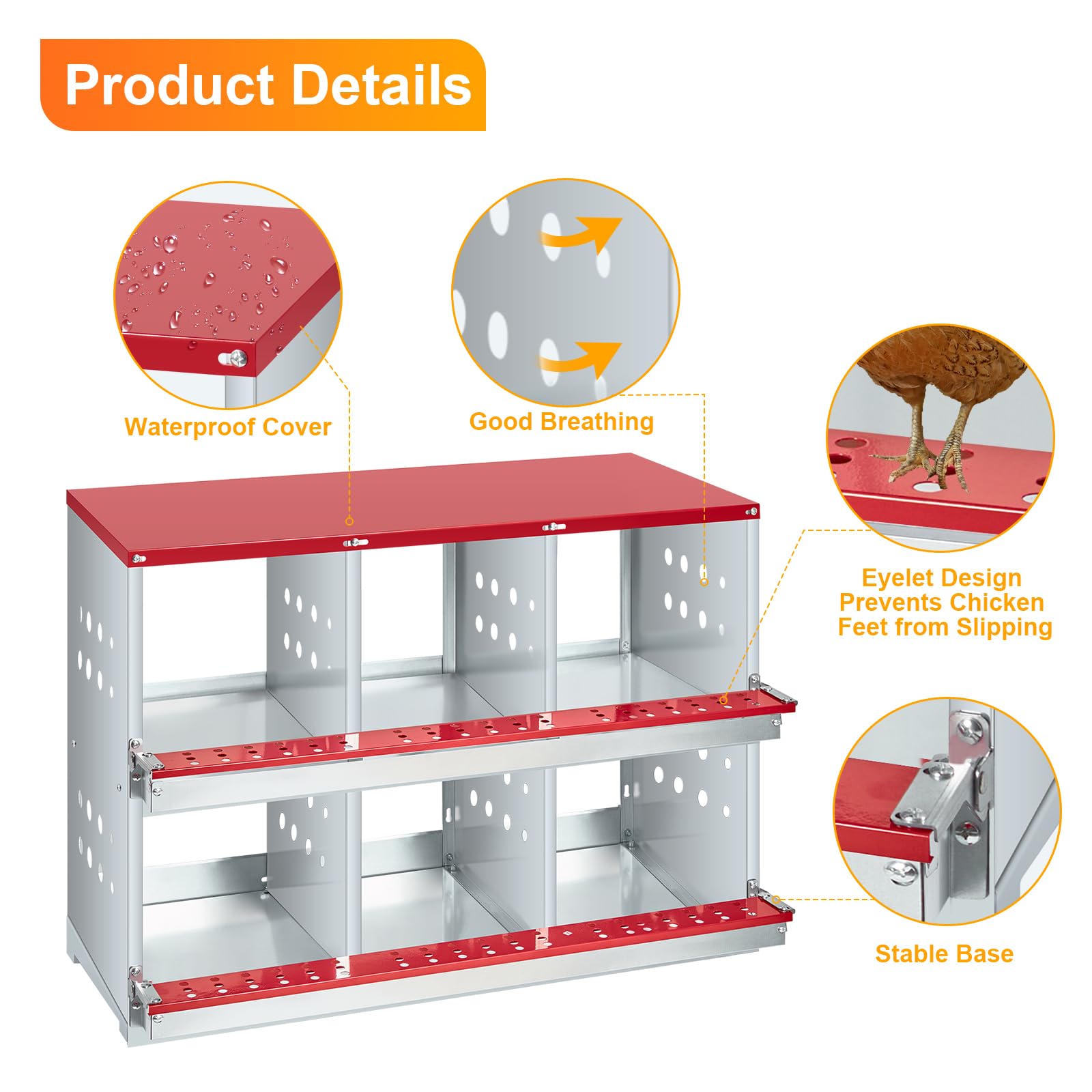 DEXSO ENCOREPHOBA12651 Chicken-Coops-Rabbit-Hutches - View #5