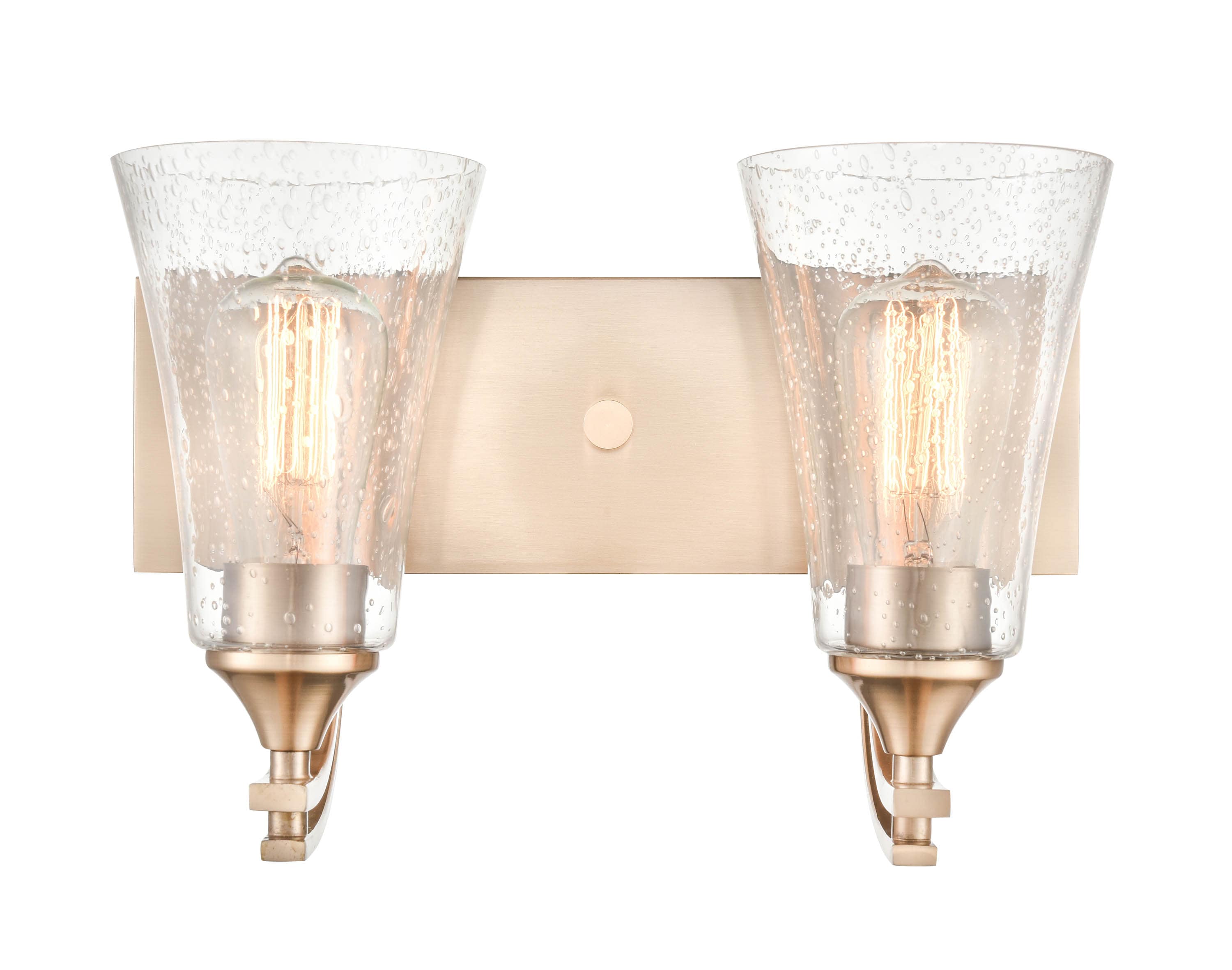 Millennium Lighting 1492-MG Natalie 14.5-in 2 -Light Gold Traditional Vanity light