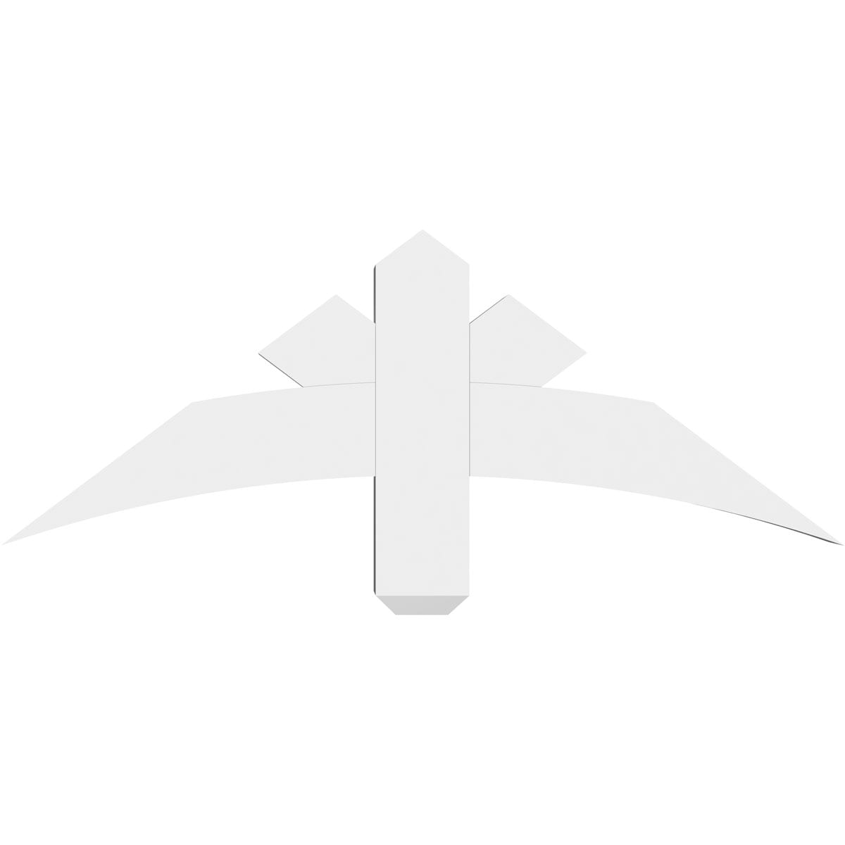 Ekena Millwork GBP036X14X0404ALB00 Exterior-Brackets-Braces - View #2