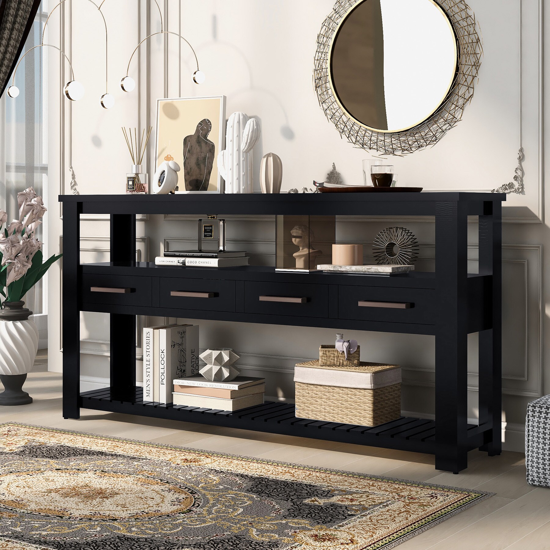 ModernLuxe L-WF298909AAB Console-Sofa-Tables - View #3