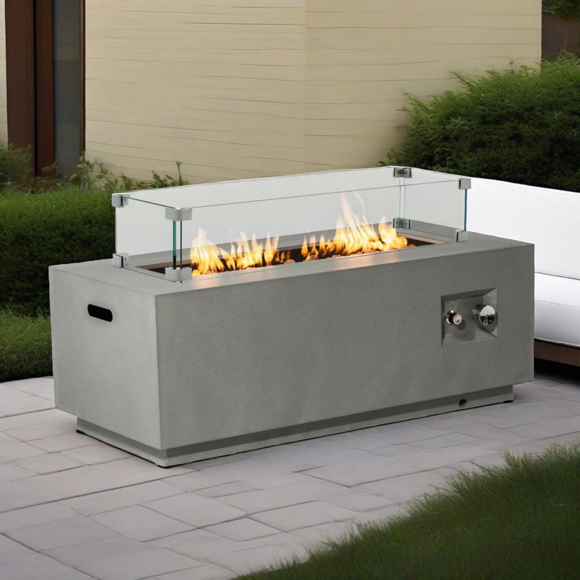 SINOFURN SYA640121GY Outdoor-Gas-Firepits - View #14