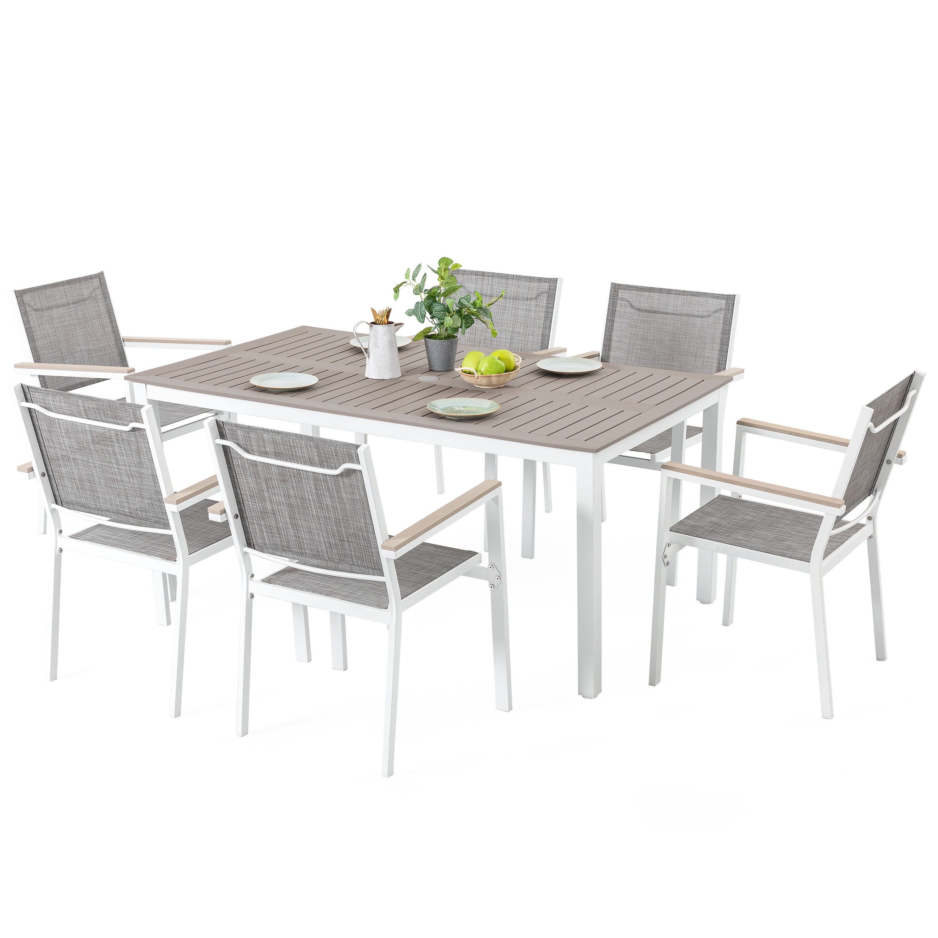Nuu Garden SID008-T403 Patio-Dining-Sets - View #9