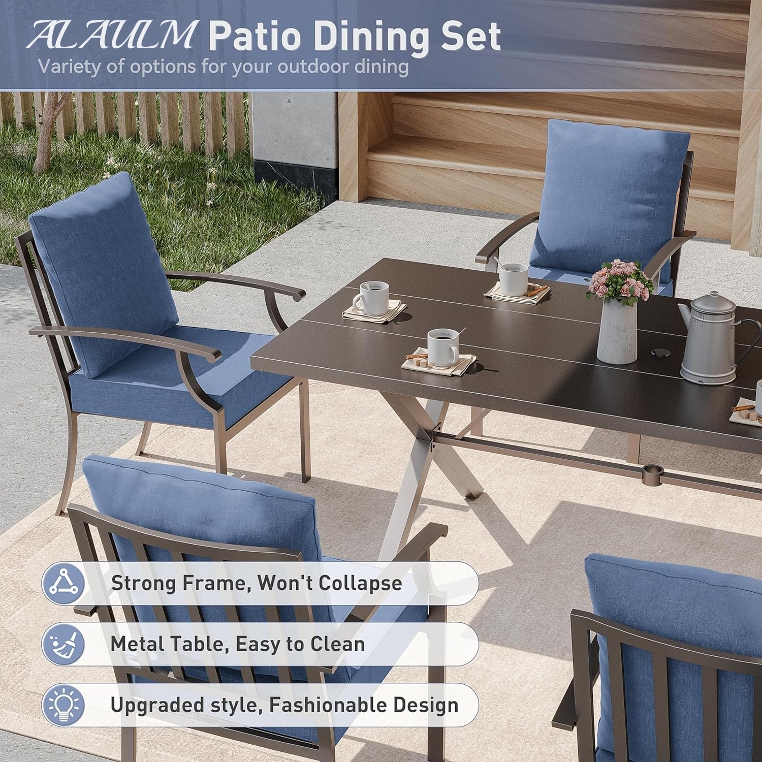 ALAULM LS-6DM-NAVY Patio-Dining-Sets - View #3
