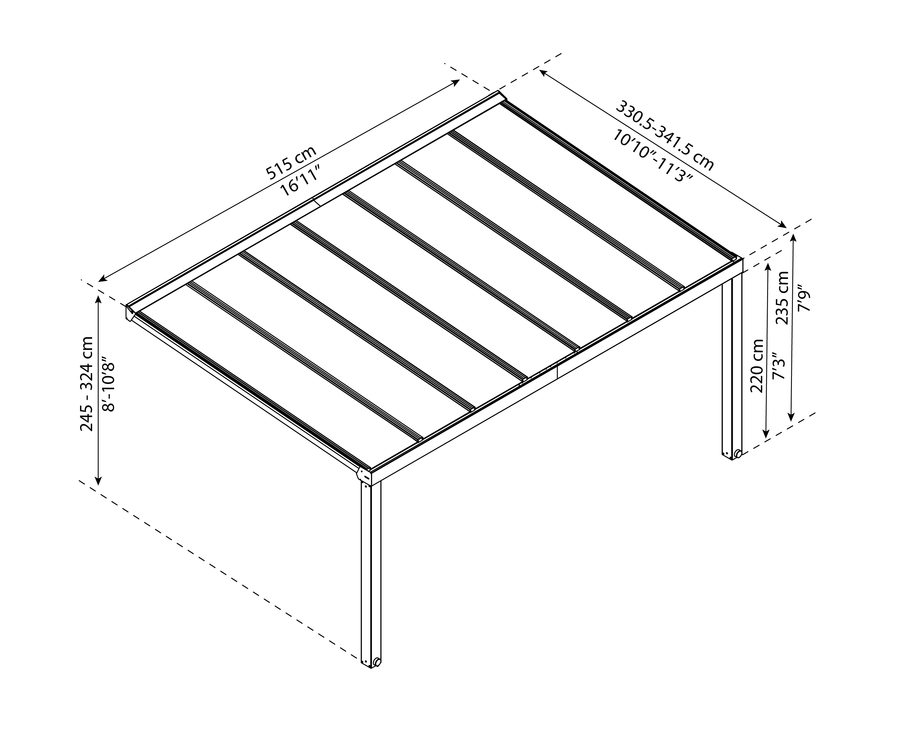 Canopia by Palram 705873 carports - View #3