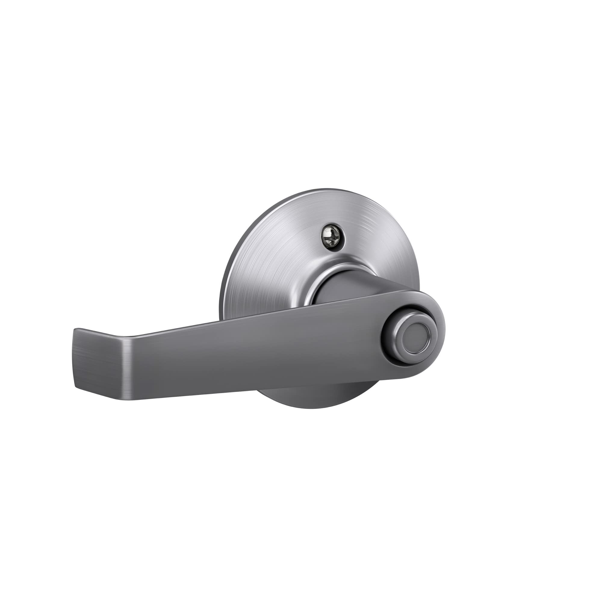 Schlage Elan F40CSVELA626 Satin Chrome Privacy Door Lever in the