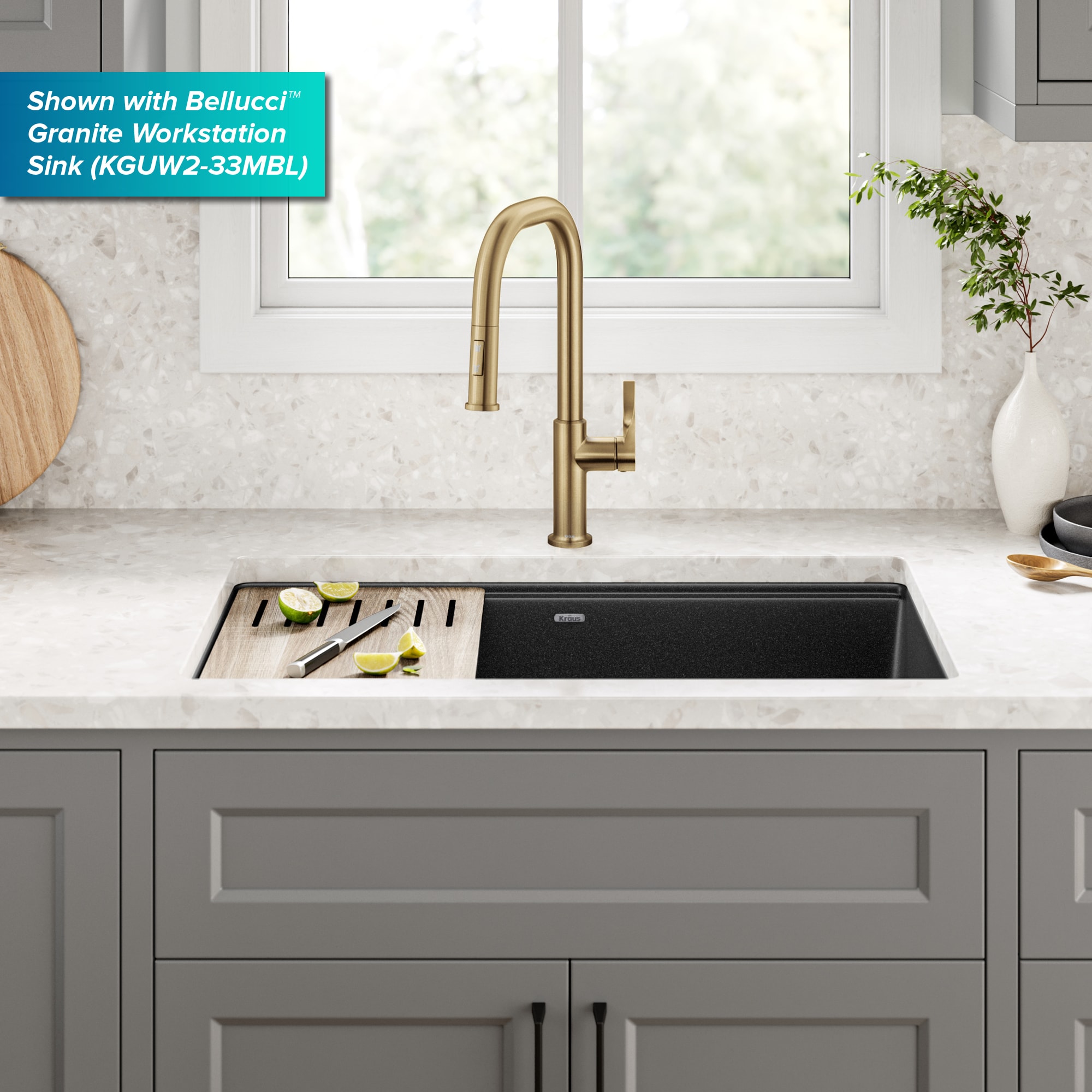 Kraus KPF-2841SFBB Kitchen-Faucets - View #14