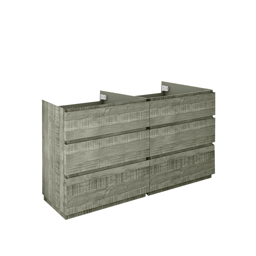 Fresca FCB31-3030ASH-FC Formosa 60-in Sage Gray Bathroom Vanity Base Cabinet without Top
