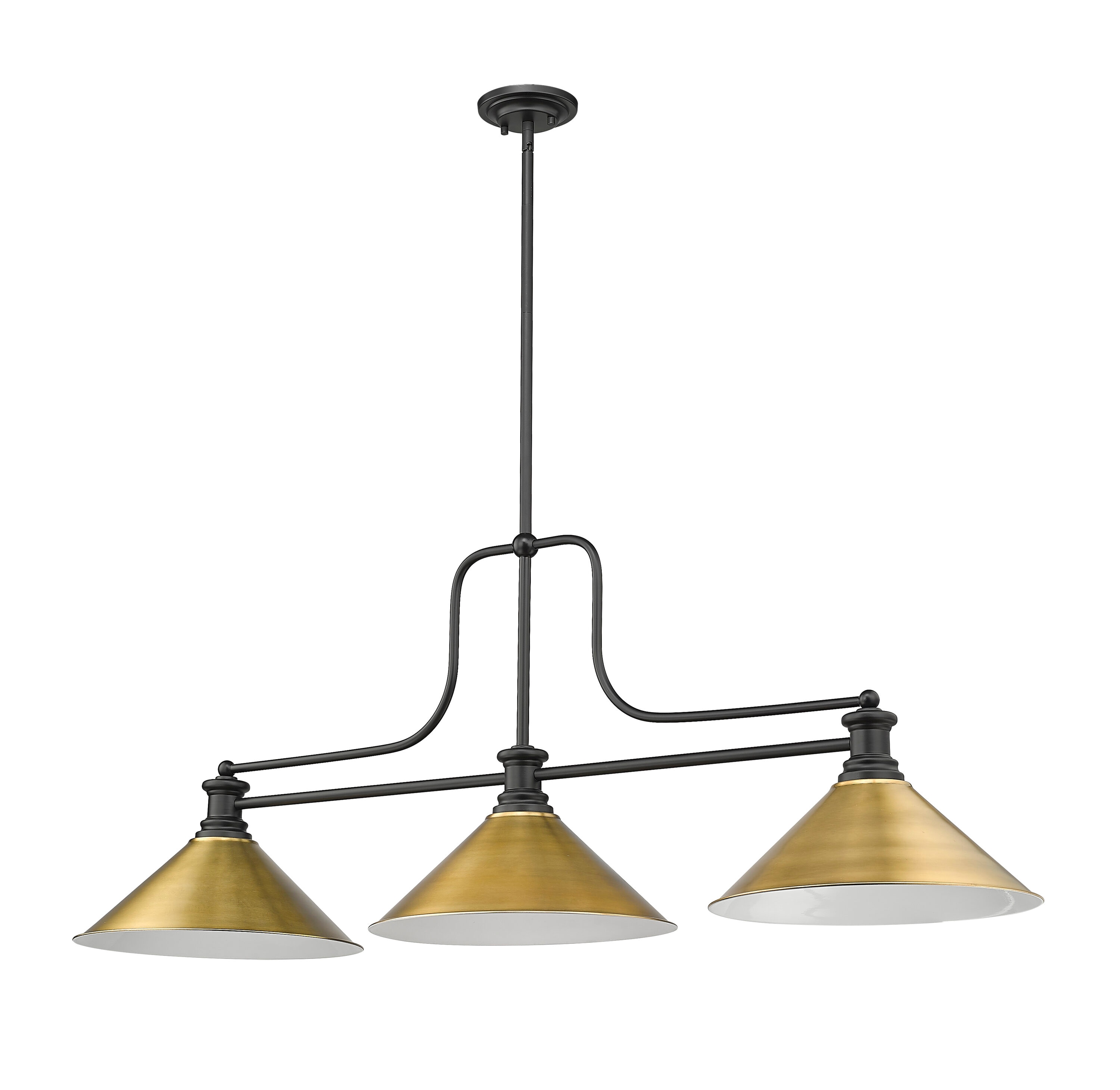 Z-Lite 725-3MB-RB15 Pool-Table-Lighting - View #5