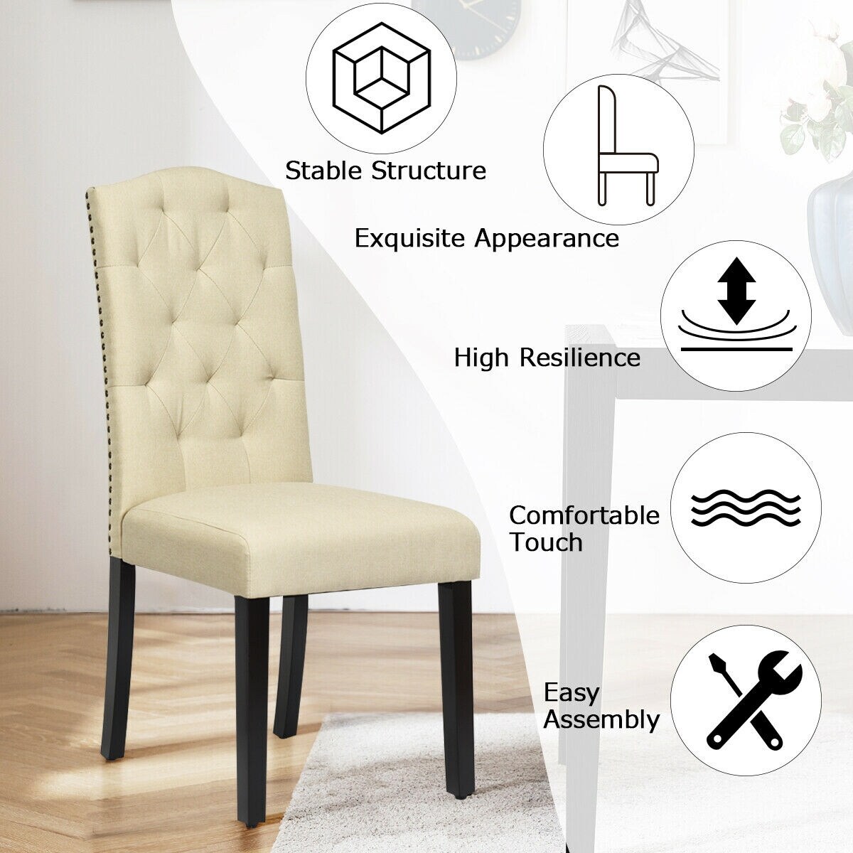CASAINC WF-HW65994BE-2-LA chairs - View #7