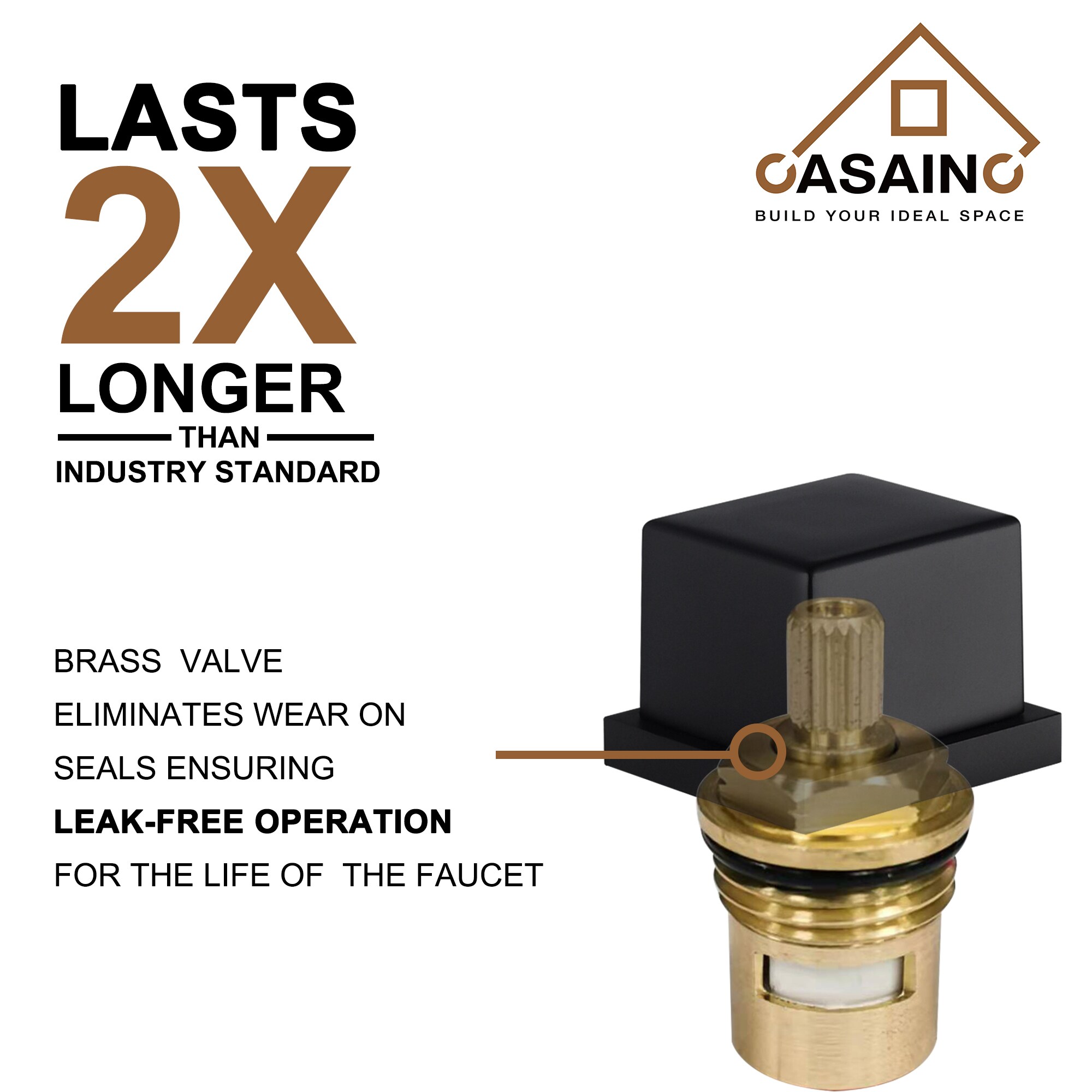 CASAINC RB0763-WE Lavatory-Faucets - View #7