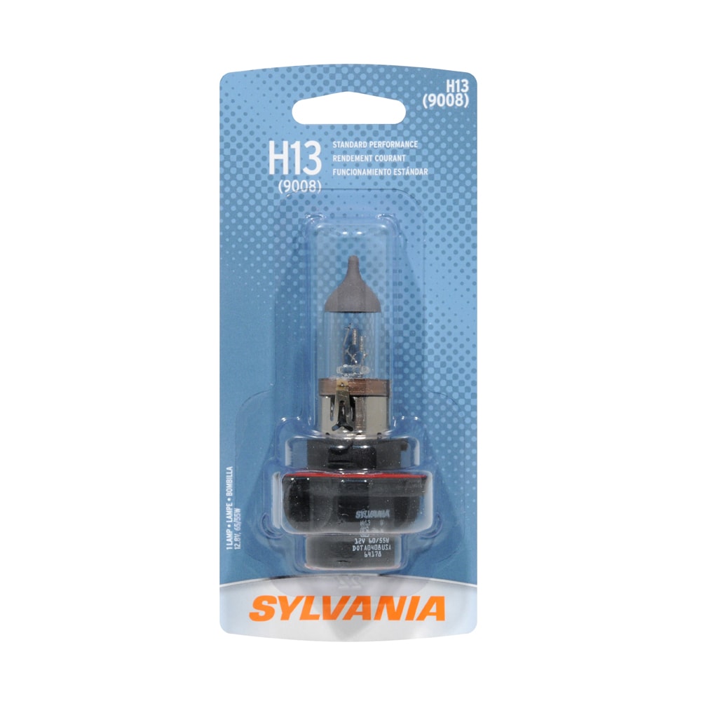 SYLVANIA H13 Basic Halogen Forward Lighting Bulb, White, 1 Pack