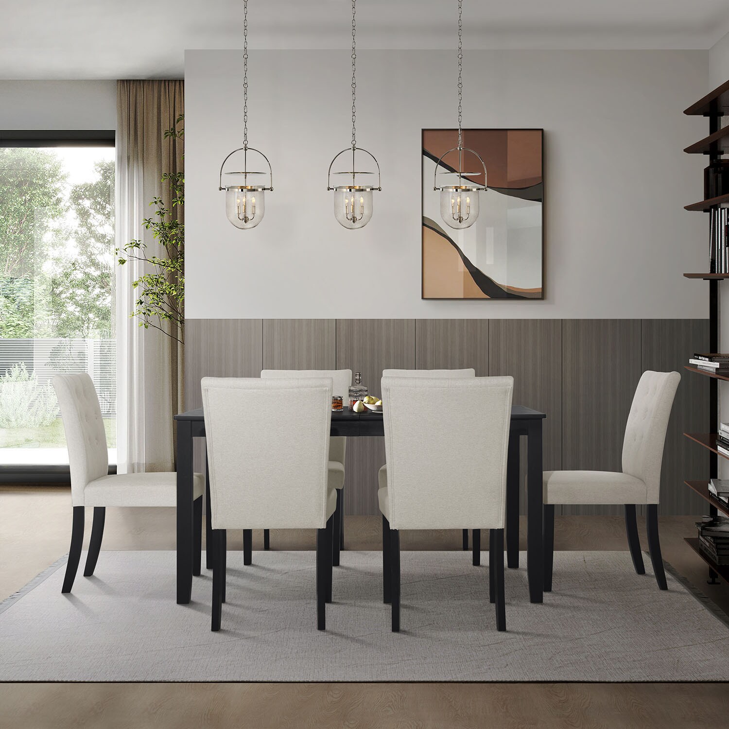 CasePiece C3085US-BG-LN-BK-C4 Dining-Sets - View #2