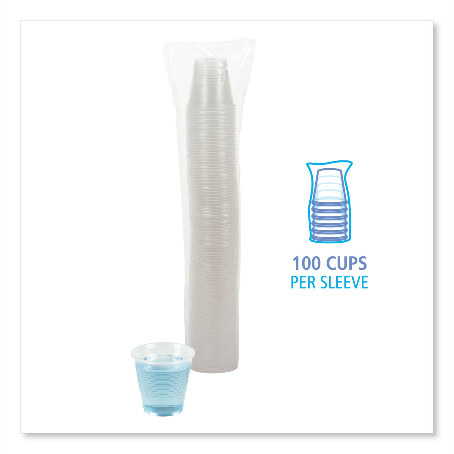 Boardwalk BWKTRANSCUP5PK Party-Supplies-Cc - View #4