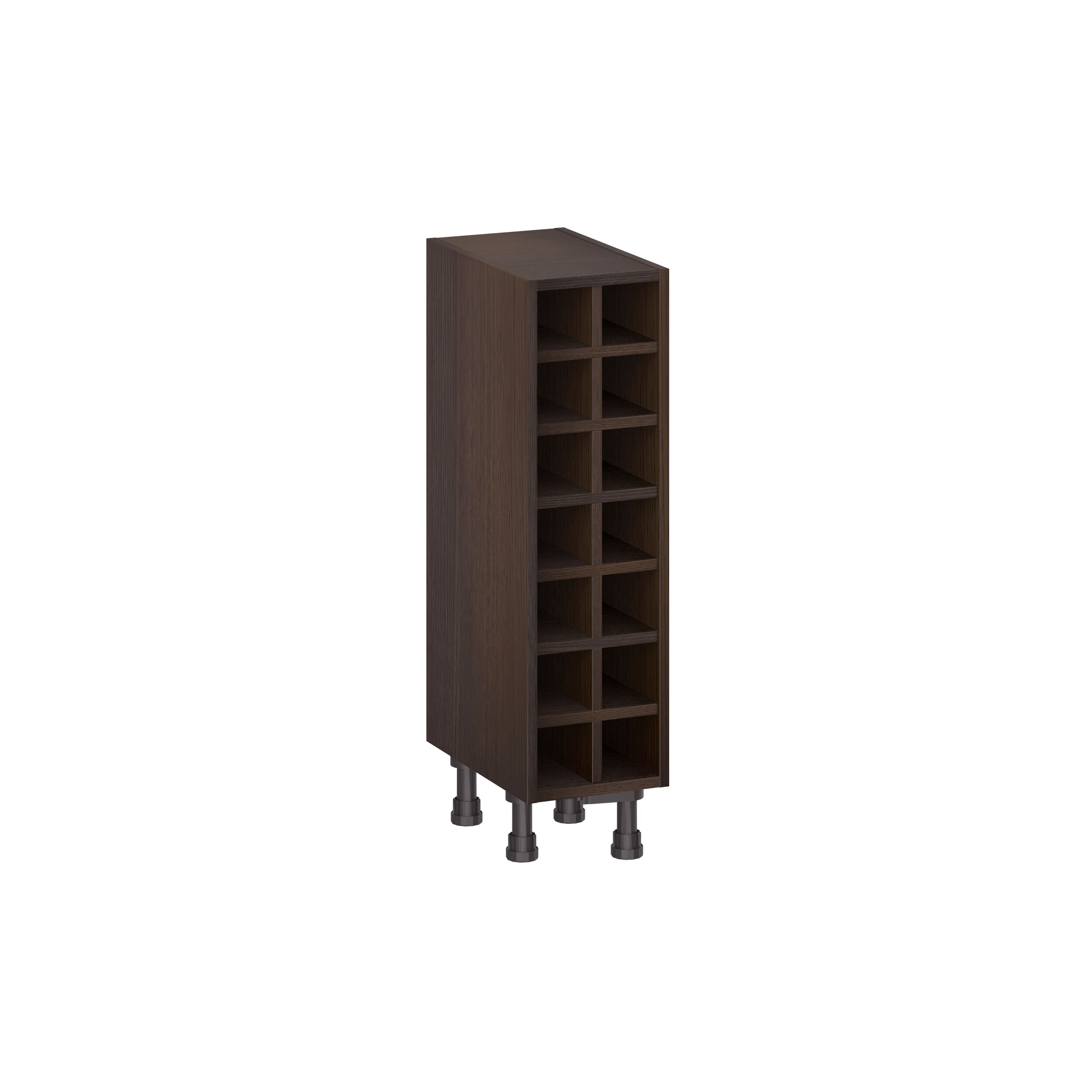 Hugo&Borg DSBWC930-MO 14 -Bottle Wood MDF Wine cabinet