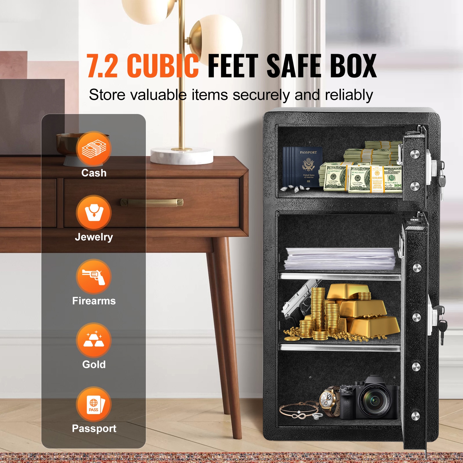 VEVOR SCLMBXXLS78213119V9 Safe-Accessories - View #2