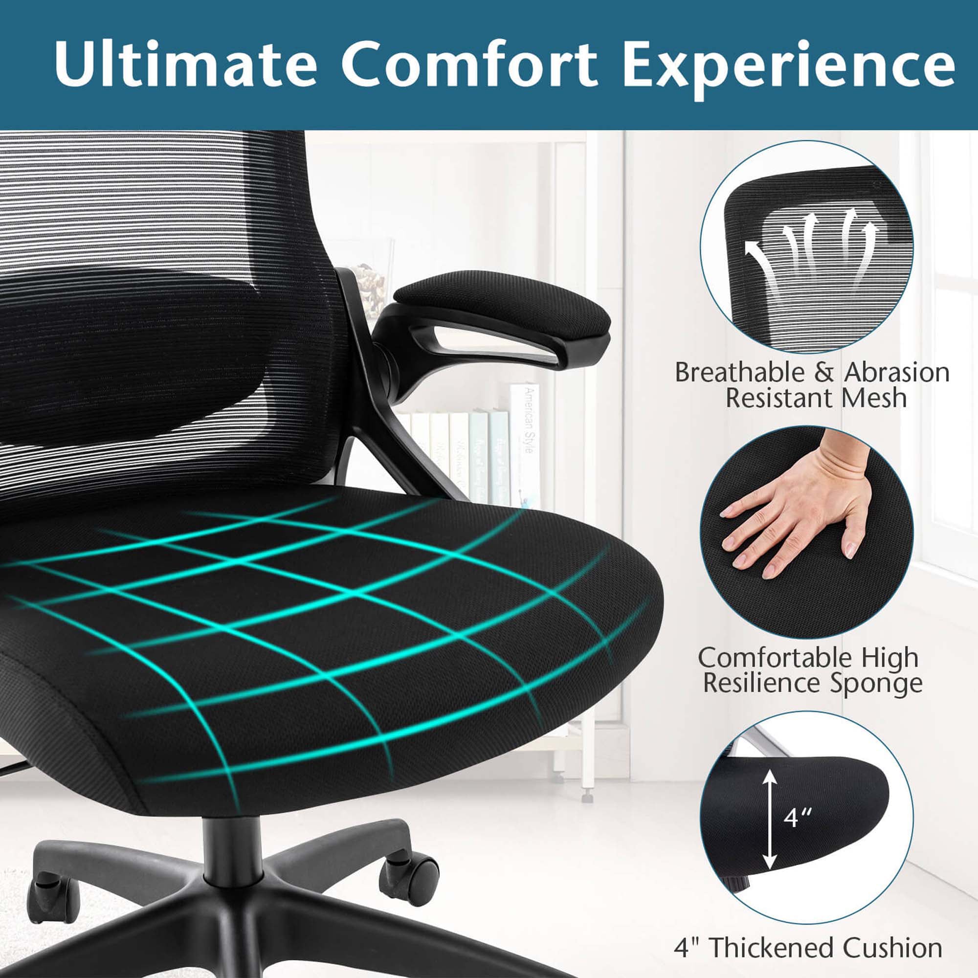 Costway HCST02082 Office-Chairs - View #8