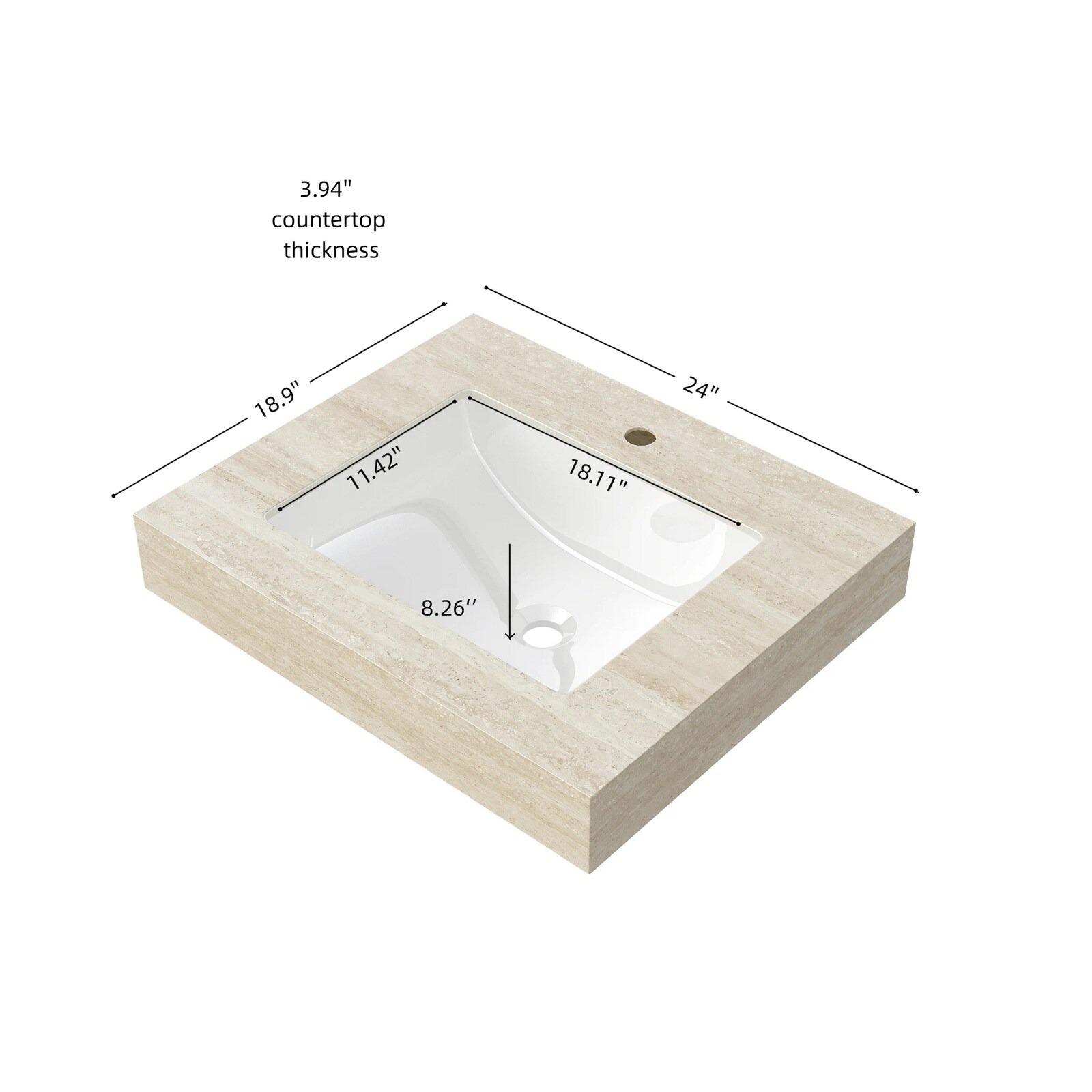 LIVACA LYR100112 Bath-Sink - View #5