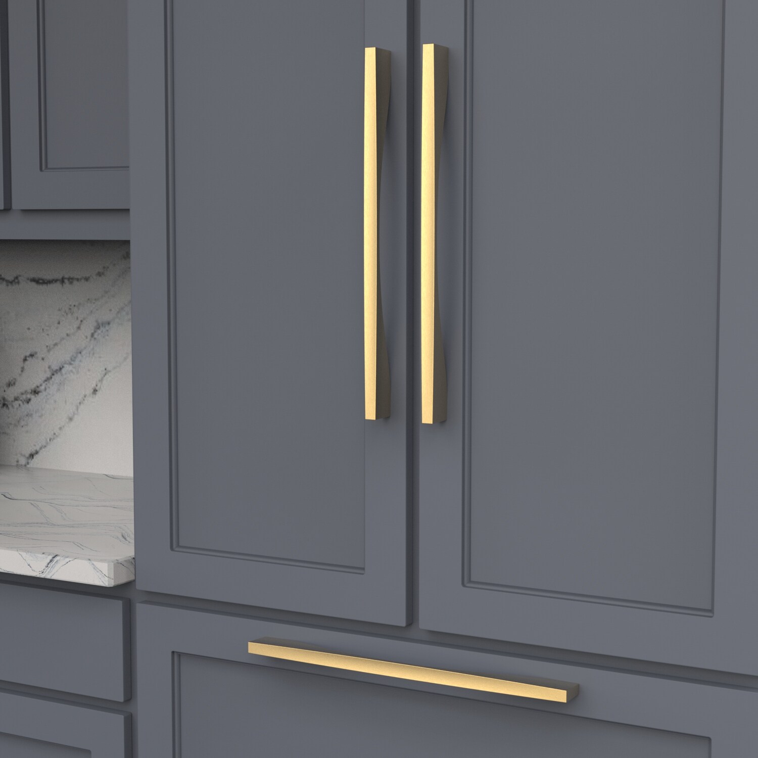 Belwith Keeler B077286-BGB Cabinet-Pulls - View #2
