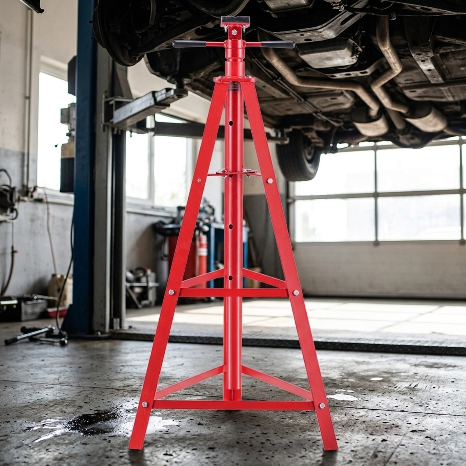 GIVIMO Under Hoist Tripod Stand 2-Ton 4409-lb High Lift Jack Stand ...