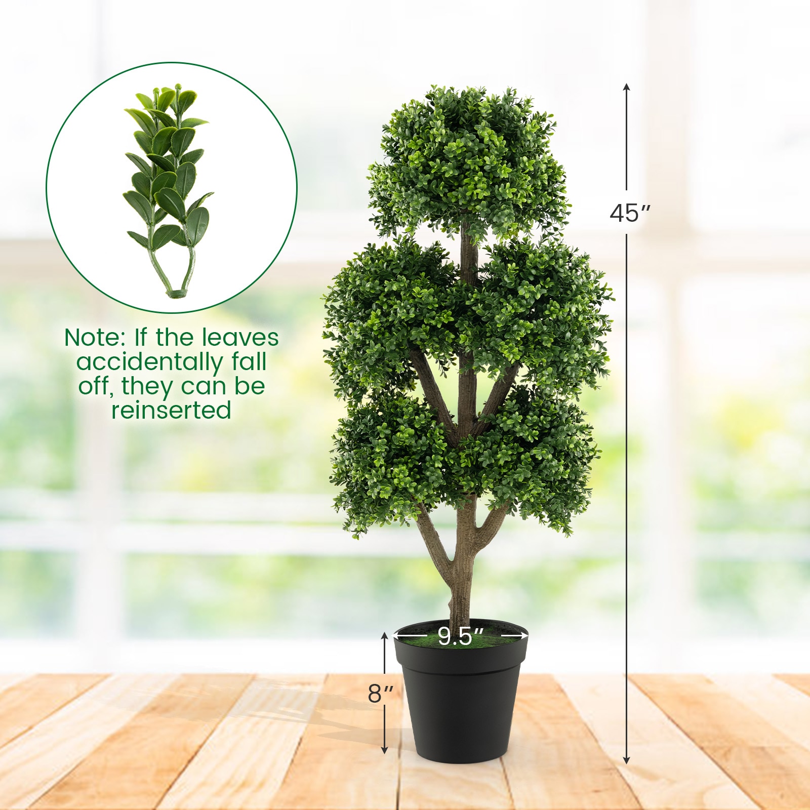 YERIVA FP0173GNCTHZ1 Artificial-Plants-Trees - View #2