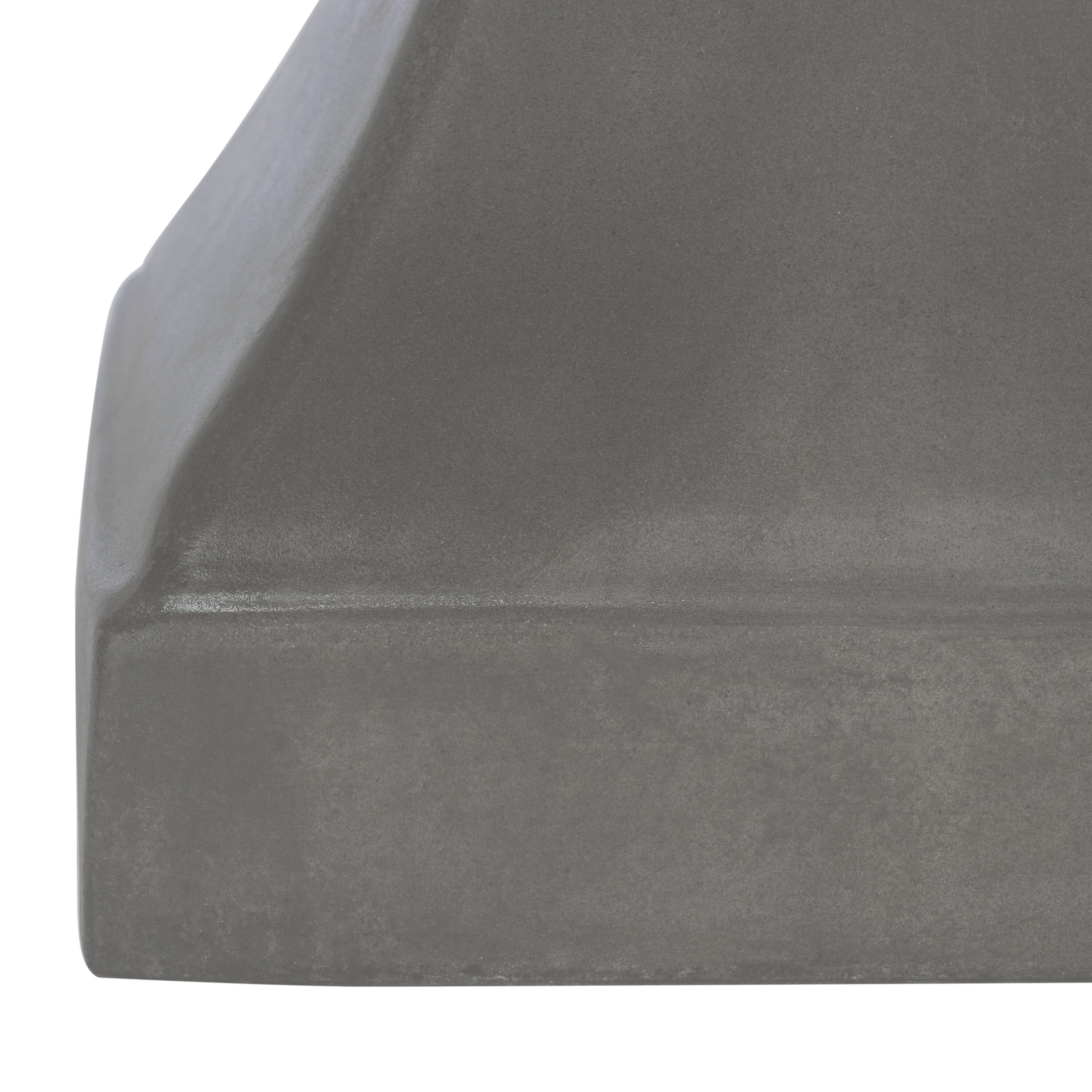Curby Dark Gray Concrete Indoor/Outdoor Accent Table