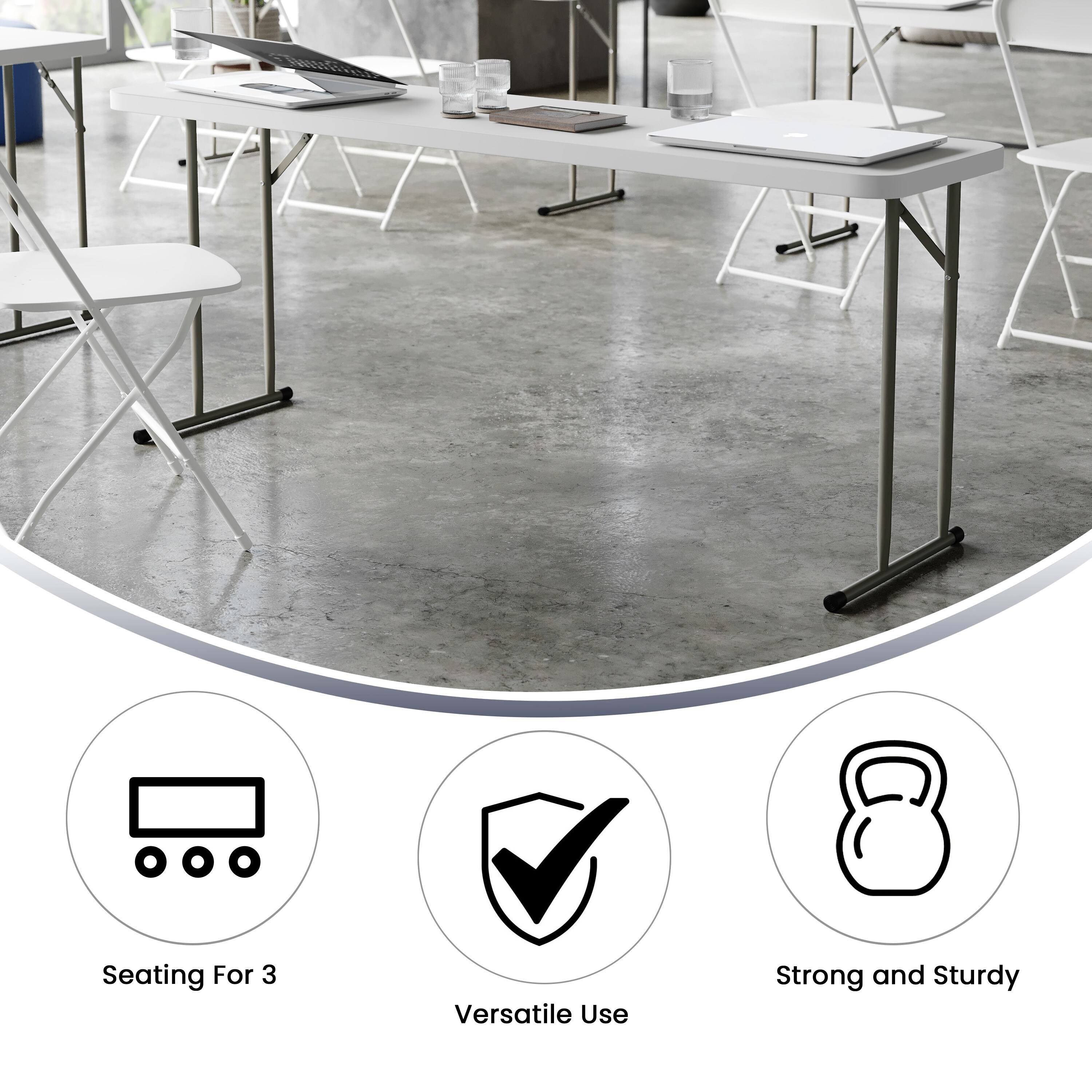 Emma + Oliver 889142734383 Folding-Tables - View #3