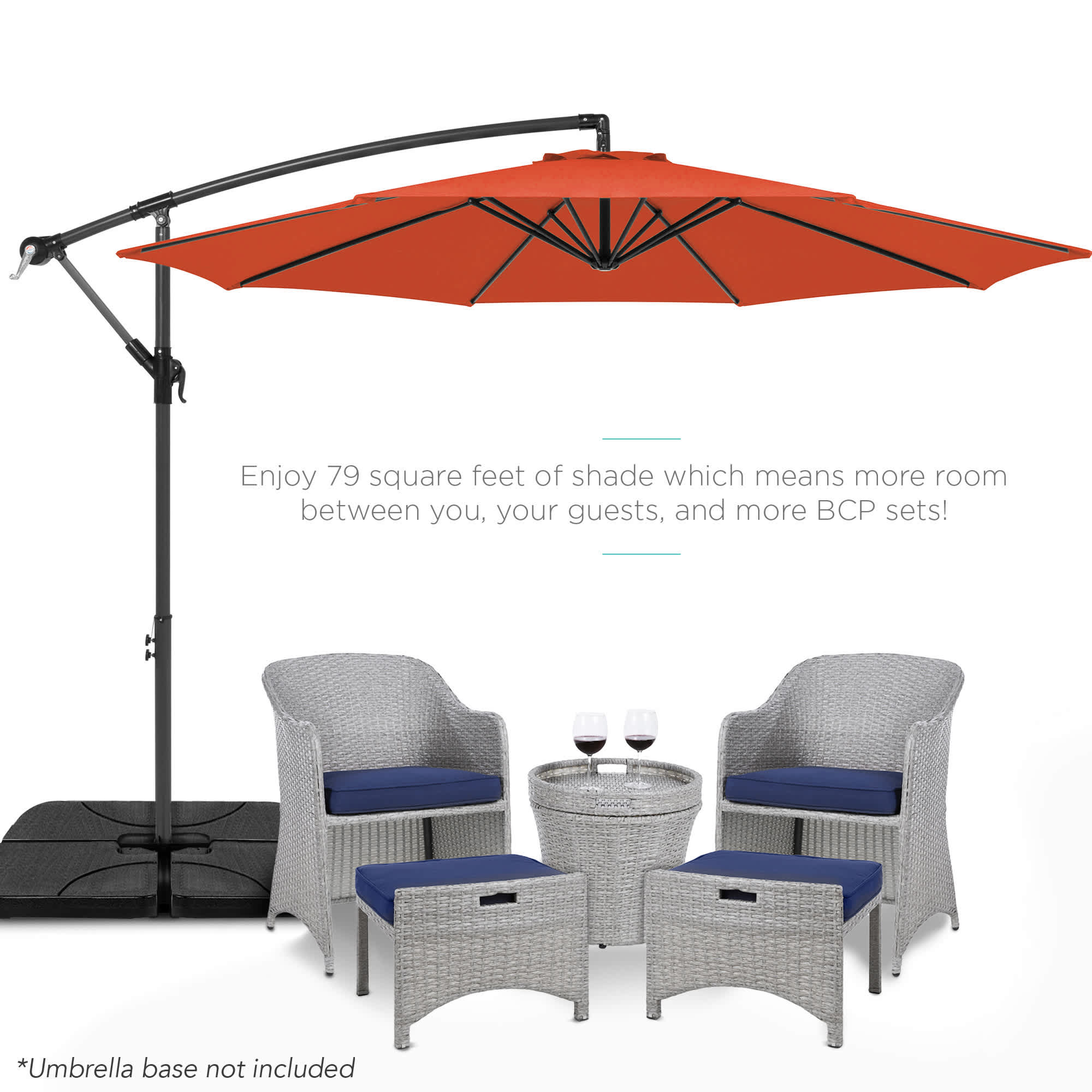 Best Choice Products SKY7427 Umbrellas-2 - View #2