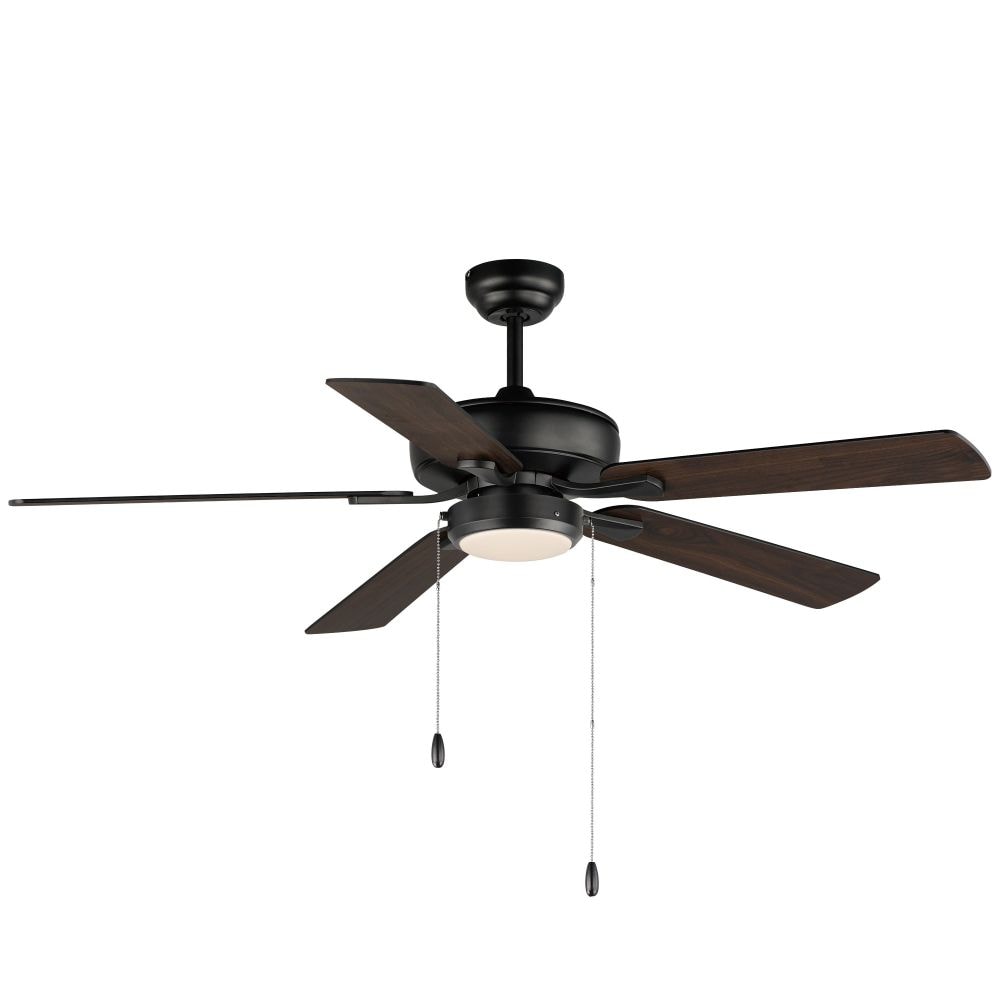 Maxim Lighting Super-Max 1-Light Contemporary Black Led Ceiling Fan Ceiling Fan