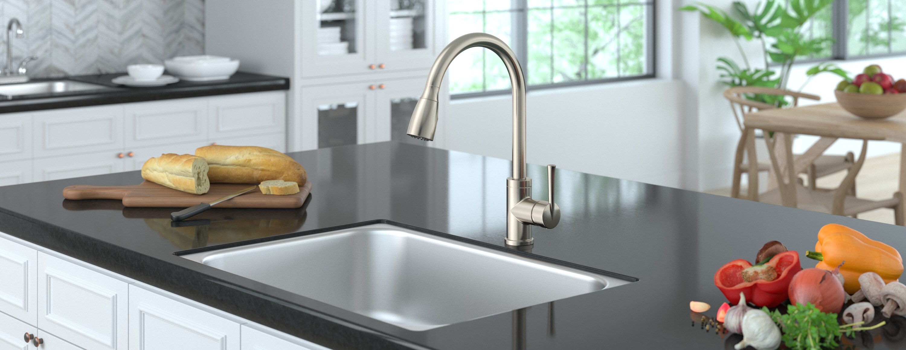 Project Source FP4AF260NP Kitchen-Faucets - View #5