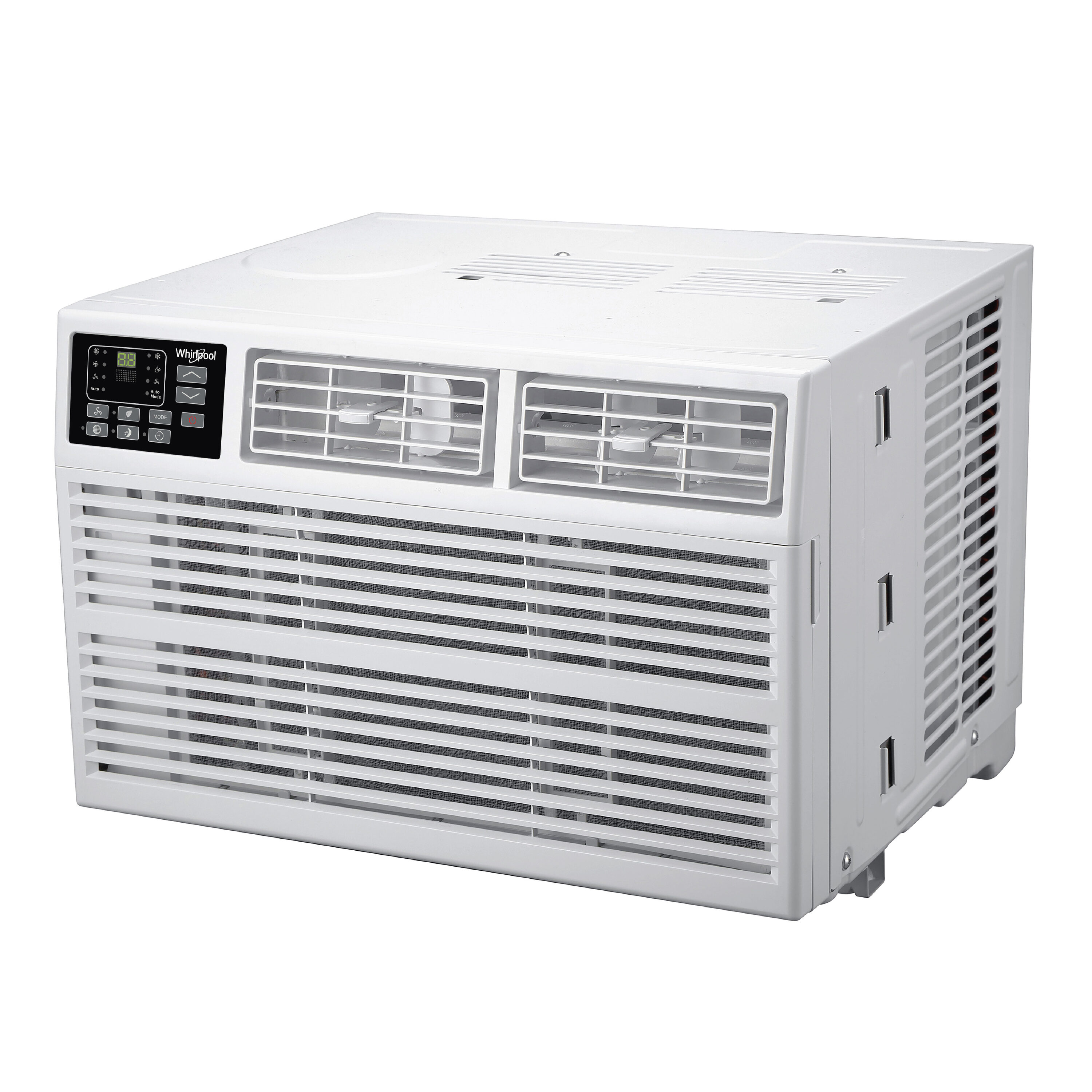 Whirlpool WHHW122AW Large Room Window Air Conditioner with Heater, Remote Included ( 230-Volt , 12000-BTU )