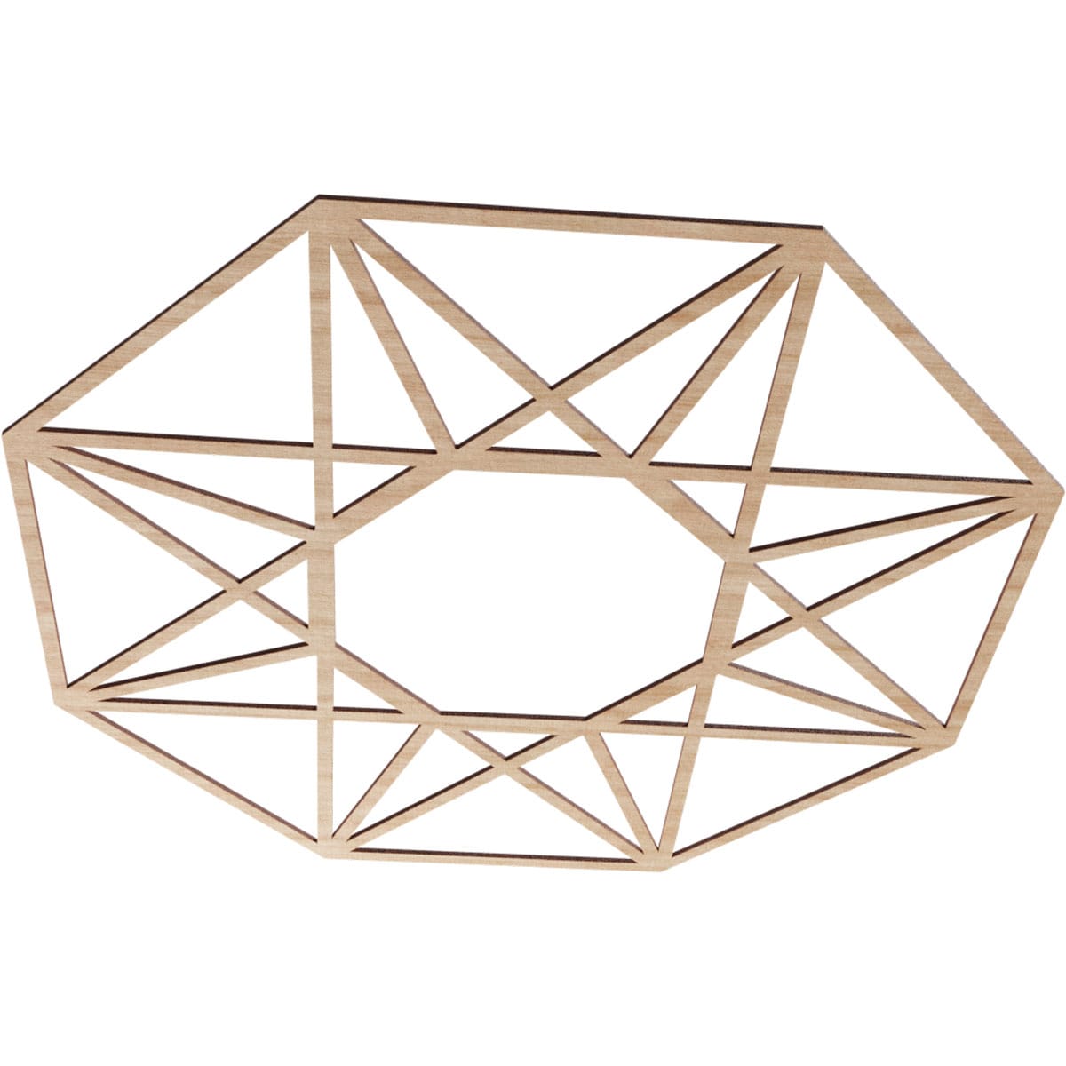 Ekena Millwork CMWP38X38X0250GDAL Ceiling-Medallions - View #2