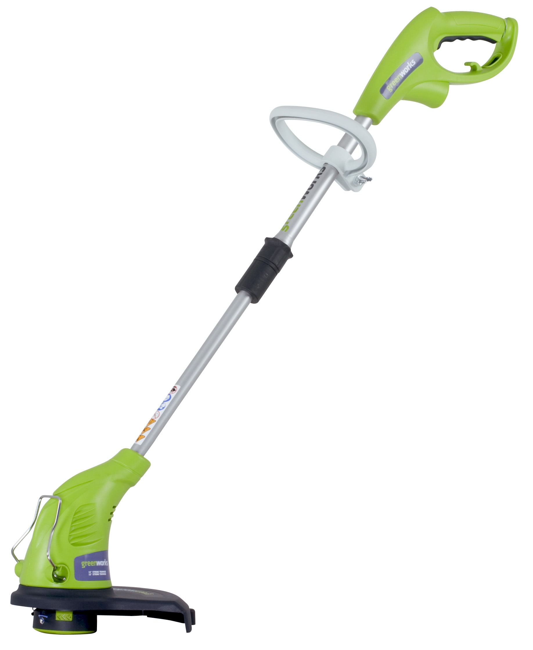 BLACK+DECKER 12-in Straight Corded Electric String Trimmer with Edger  Conversion Capable at