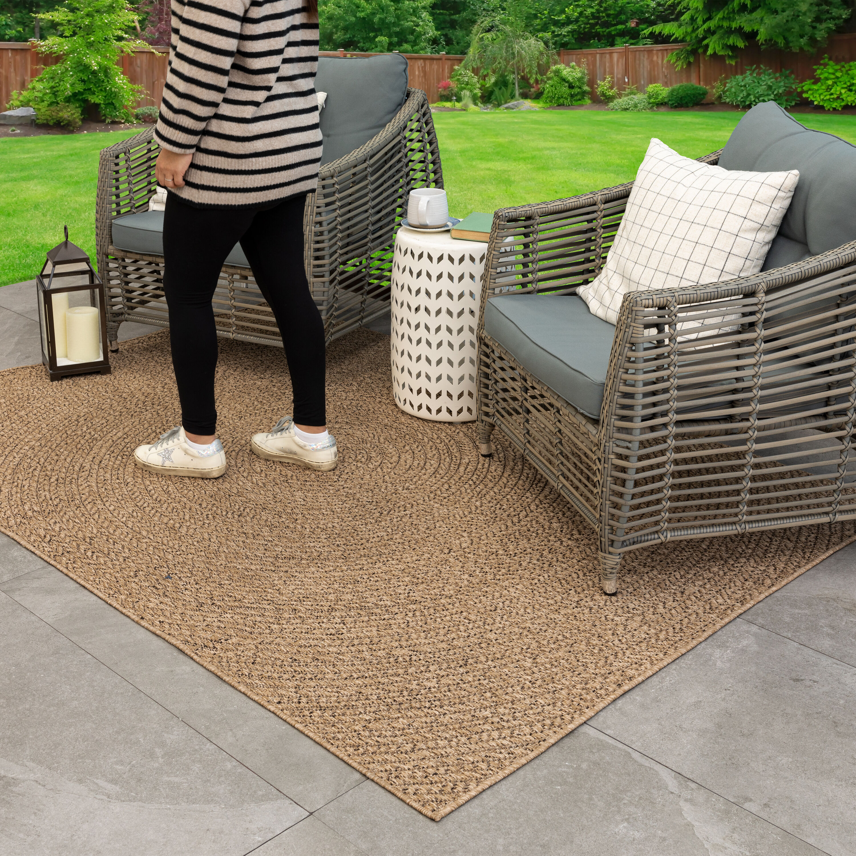 allen + roth with STAINMASTER R1347 101 063090 rugs - View #13