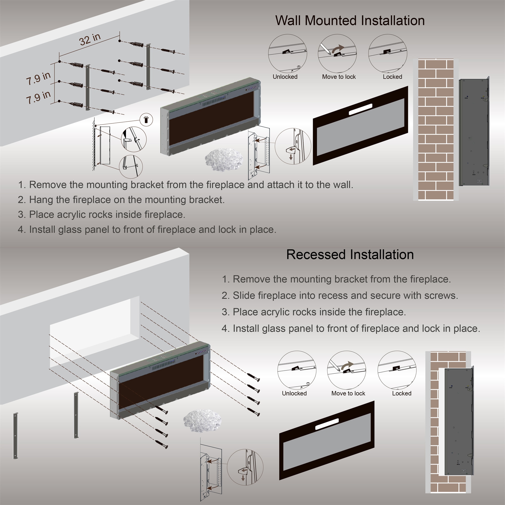 BABOOM BOM-9139419-OR Electric-Fireplaces - View #8