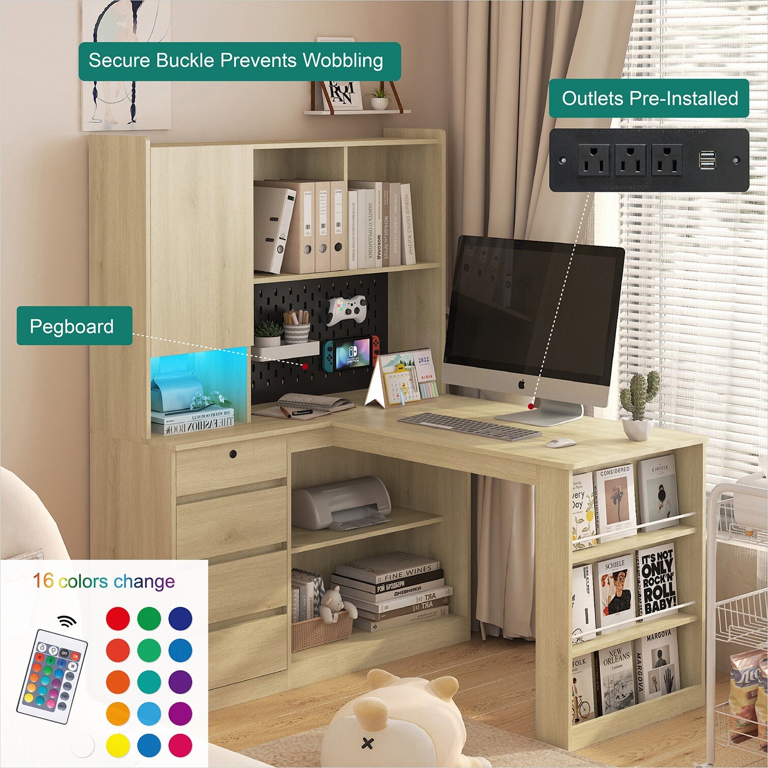 SunJet 6AU3D9FKF1LR desks - View #4