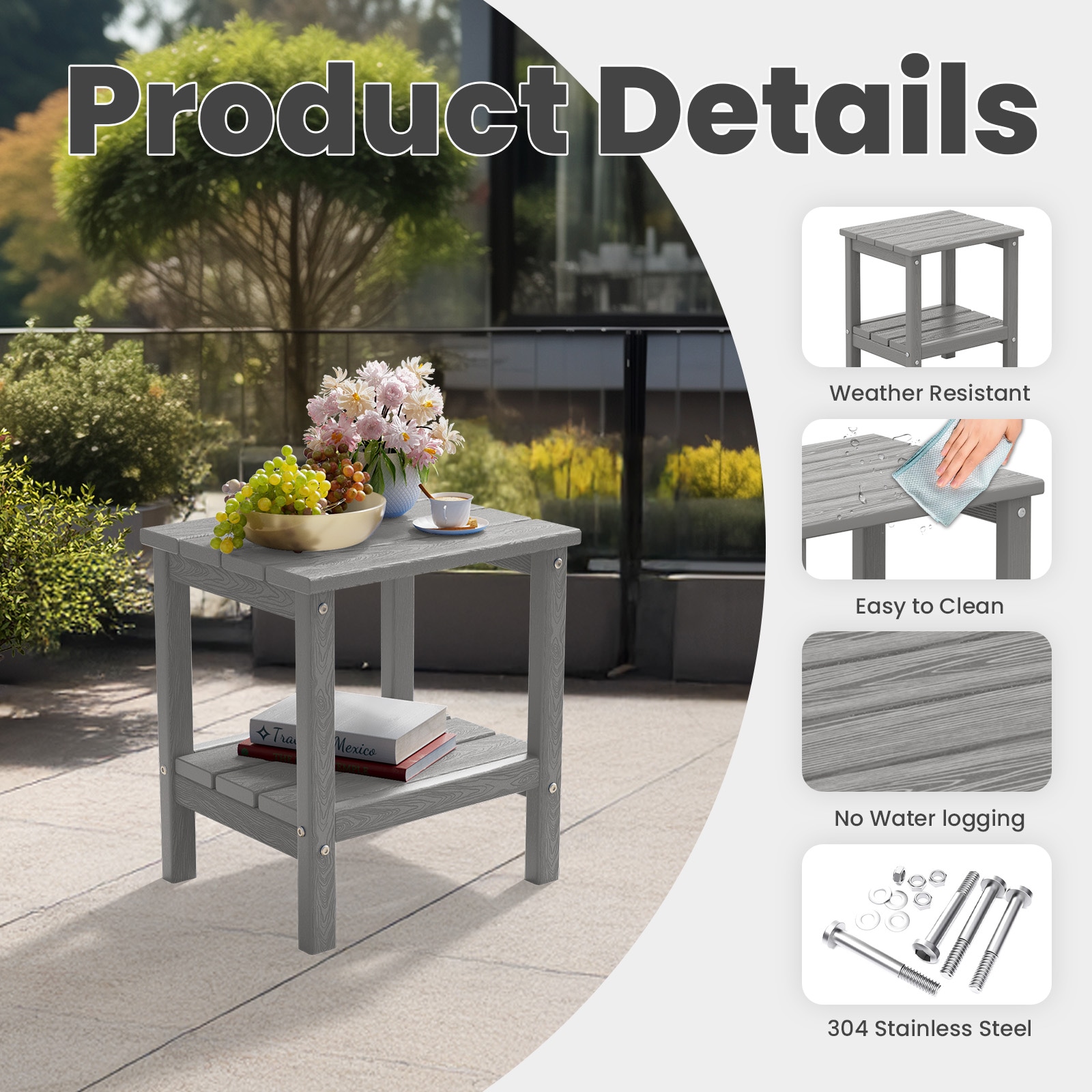 JEAREY PECJ-YW Patio-Tables - View #5