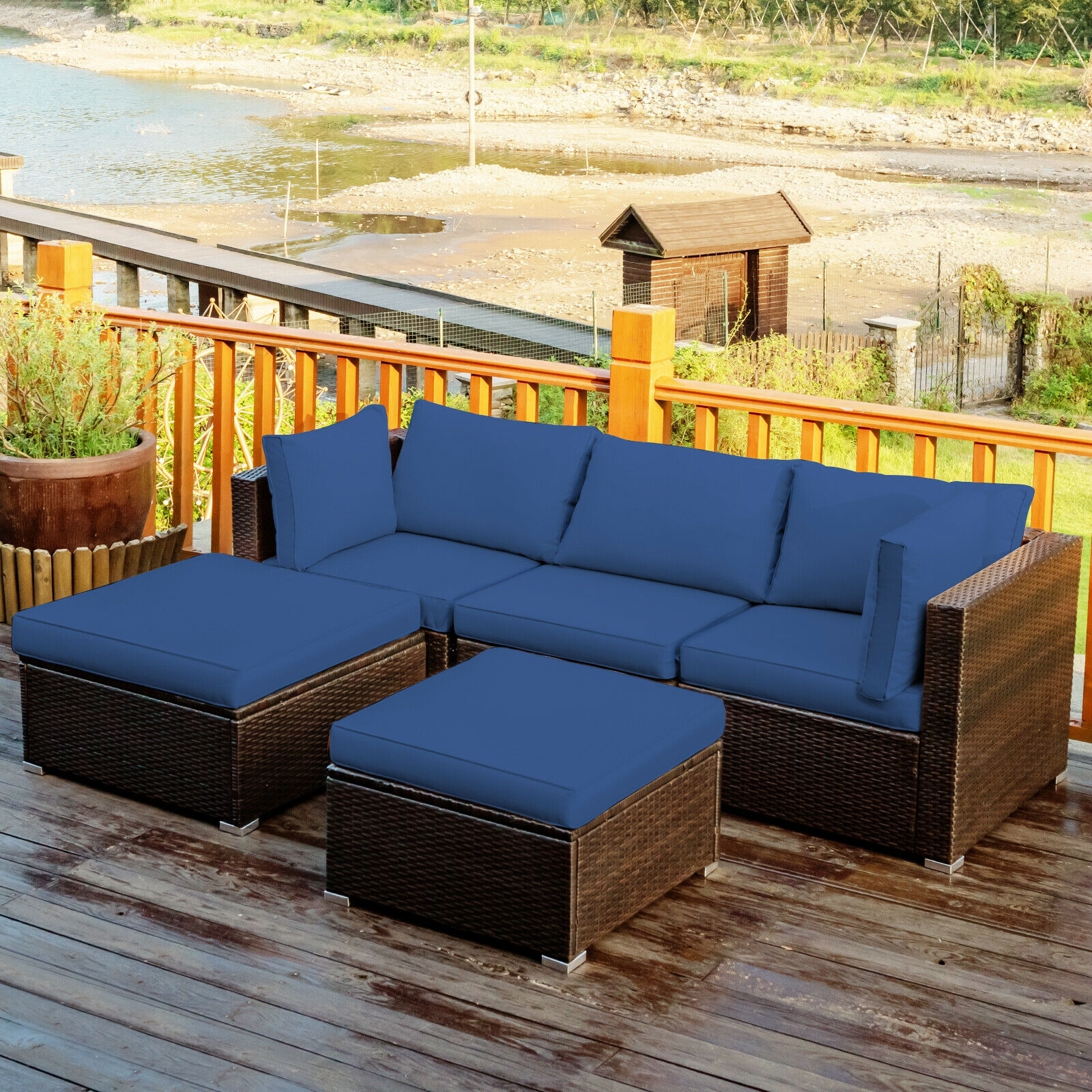 Forclover HBV-HW686NY Patio-Sofas-Daybeds - View #2