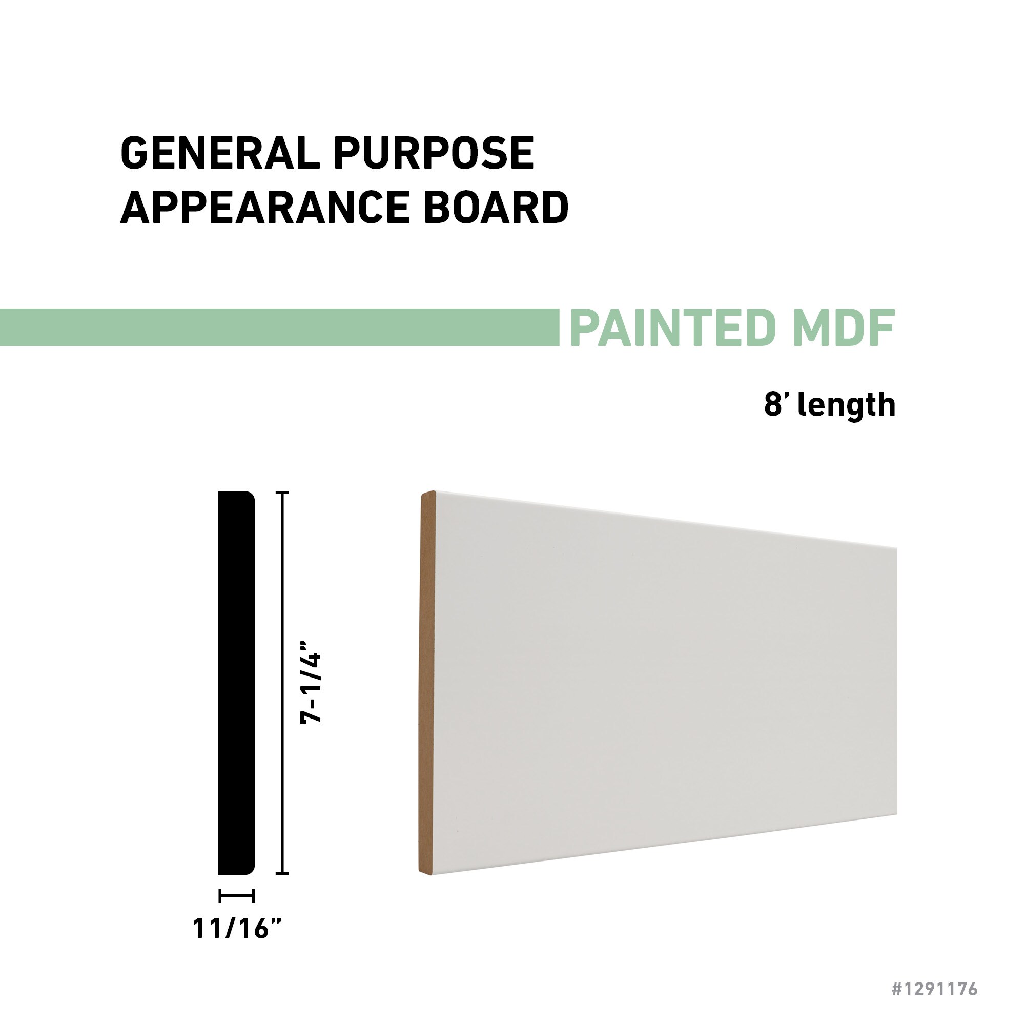 allen + roth E18 8 FBDWH Appearance-Boards - View #4
