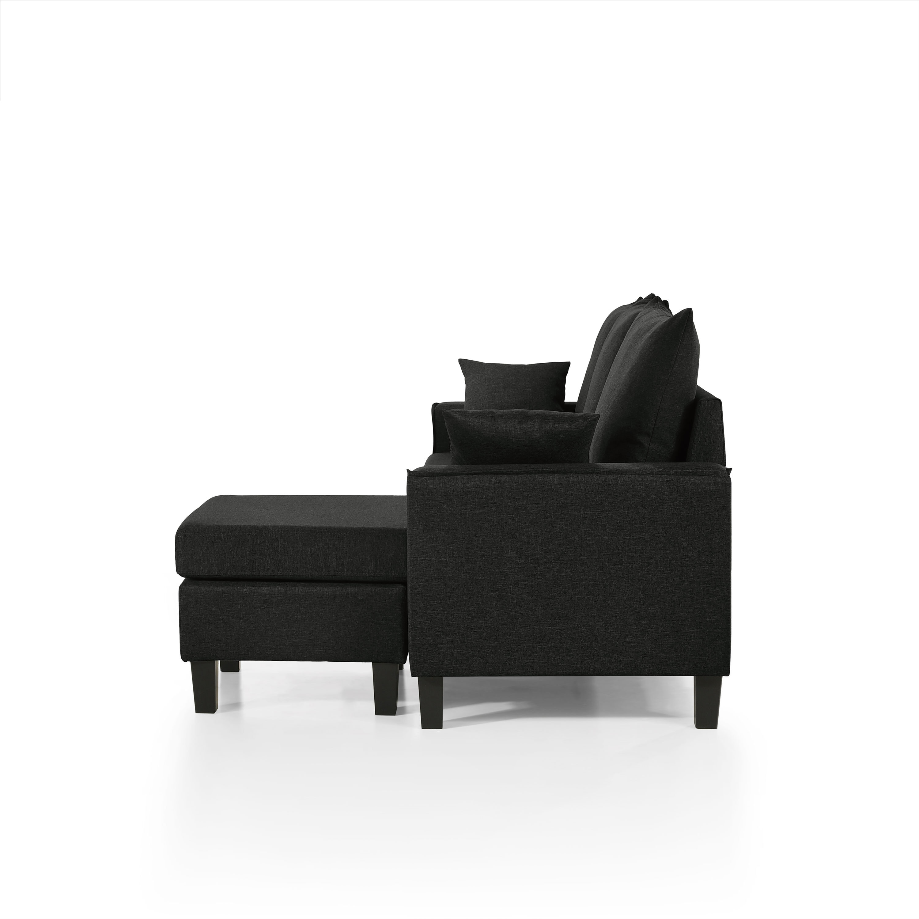Furniture of America 005L-2005BK-SEC Sofas-Loveseats - View #7