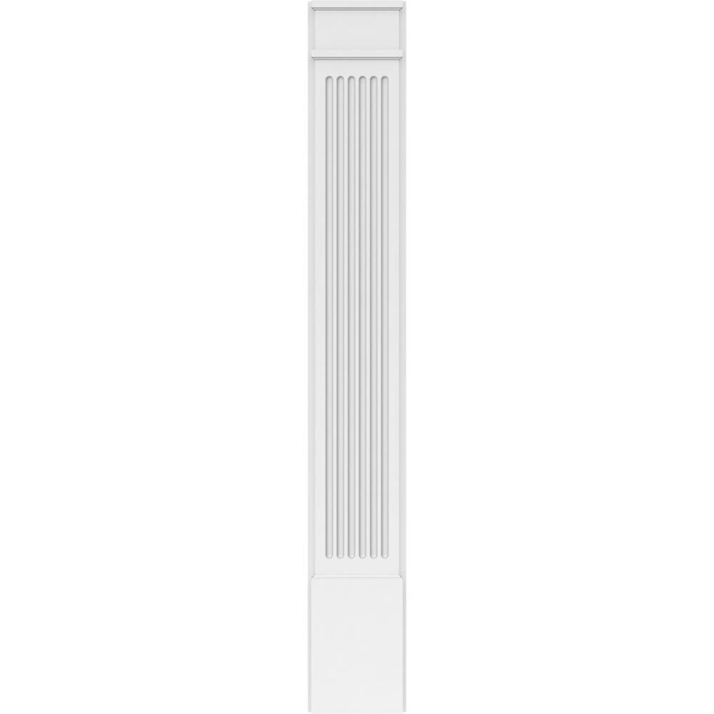 Ekena Millwork PILP10X072FL02-2 Entry-Door-Casing-Accents - View #3