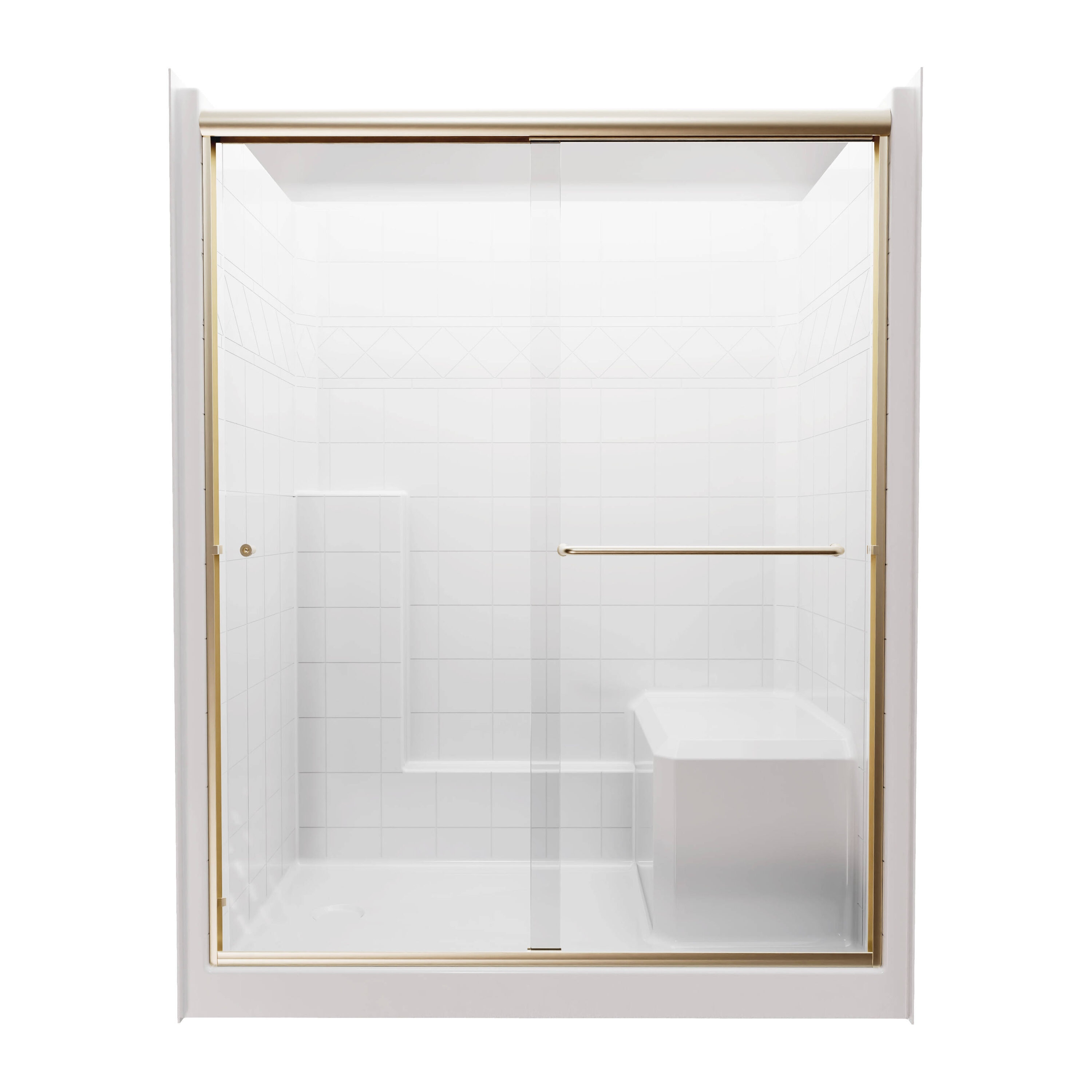 Laurel Mountain LM6036SH1S1PRWB1 Alcove-Shower-Kit - View #2