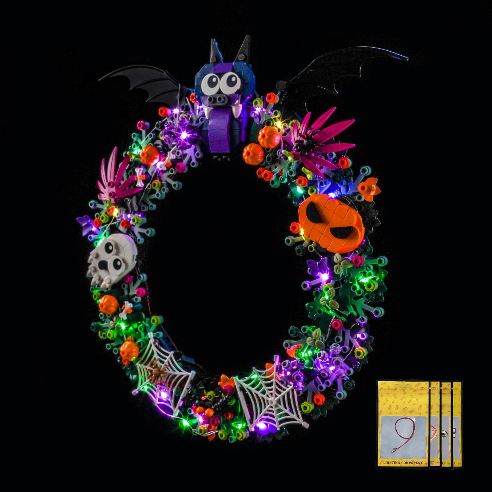 AKSCYZM LAK0819K915 Artificial-Halloween-Wreaths - View #7