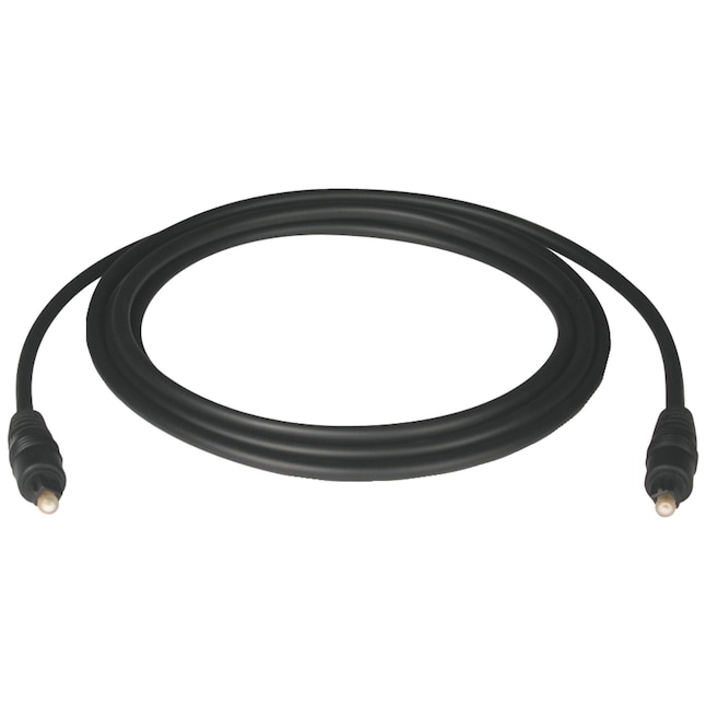 Tripp Lite 6-ft Audio Cable, Black, Copper Conductor, PVC Jacket, 24K  Gold-Plated Connector in the Audio & Video Cables department at