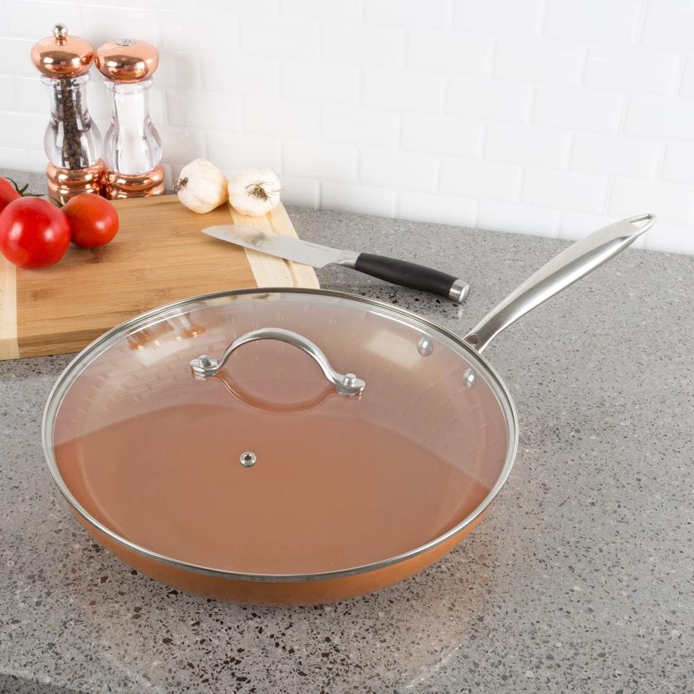 Brentwood Appliances 12 Nonstick Copper Electric Skillet