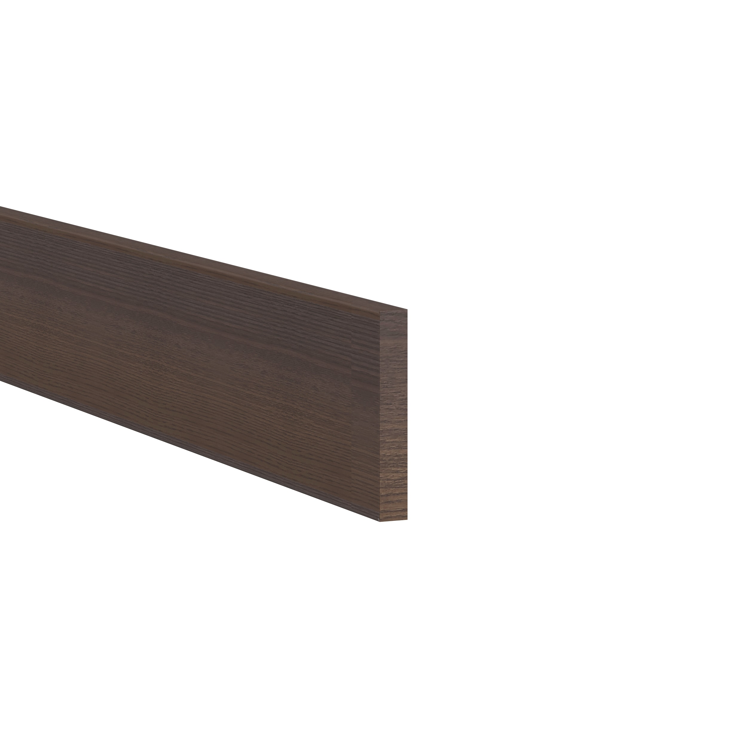 Hugo&Borg DSTK96-MO Montclaire Cabinet Toe Kick 4.5-in W x 96-in H x 0.63-in D Wood Stained