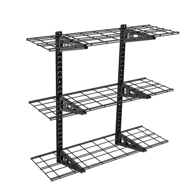 Steel Bracket Shelf, Adjustable Wall Mounted Shelving