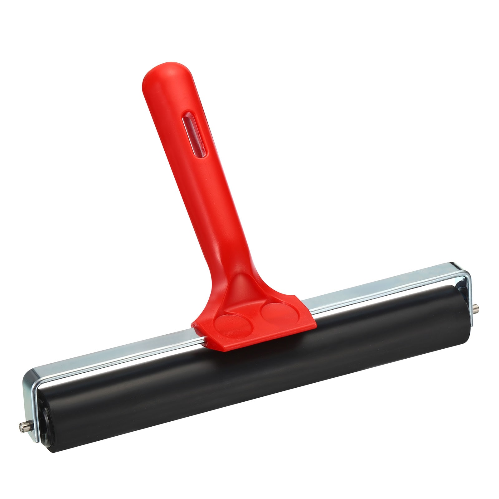 PATIKIL 8inch Rubber Roller Brayer Anti Skid Hard Rubber Roller Tools for Wallpaper Art Craft Printing Printmaking Ink Stamping Tape Construction #S26042101UX3481